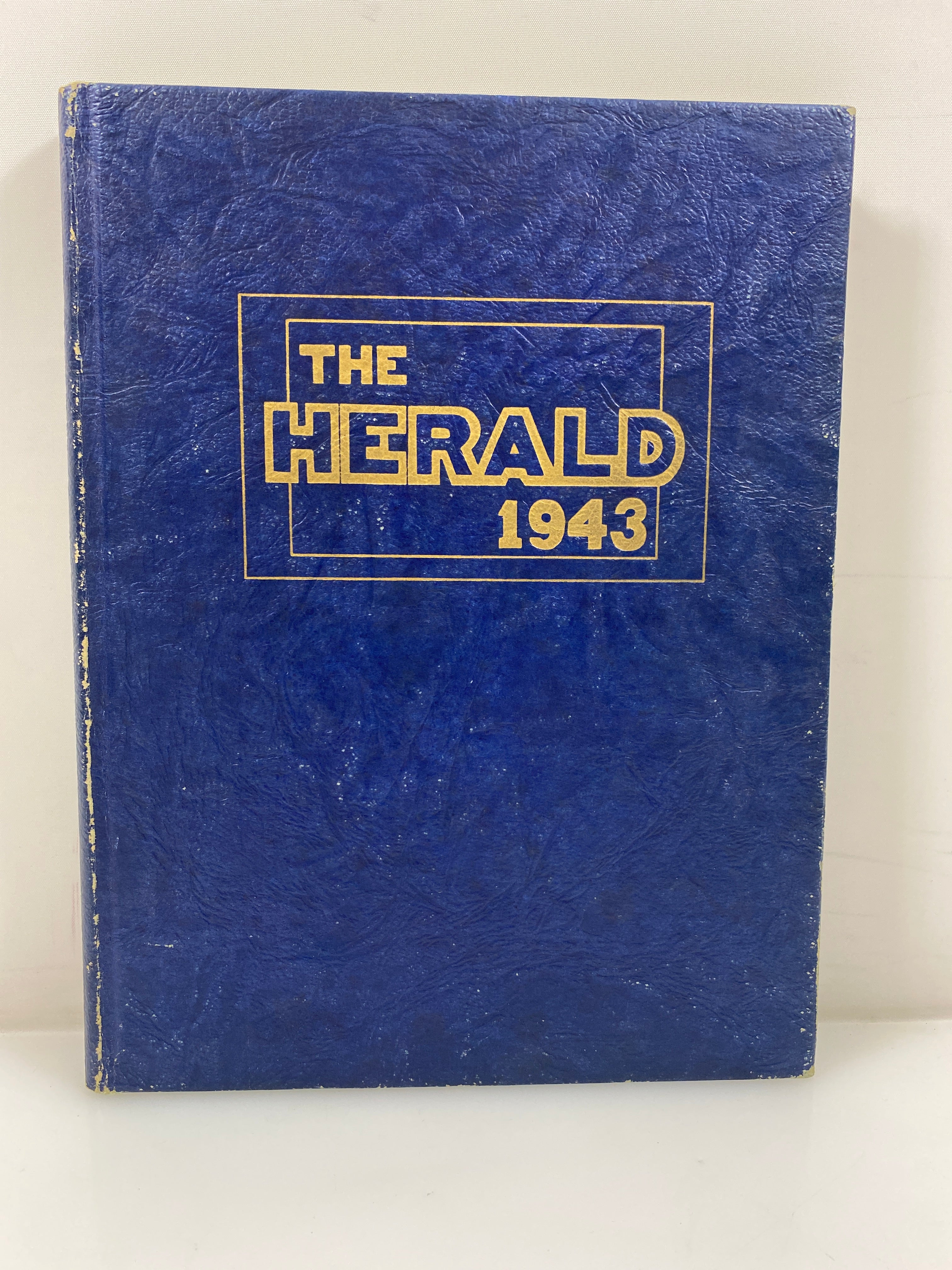 1943 Westport High School Yearbook Kansas City Missouri HC w Ephemera