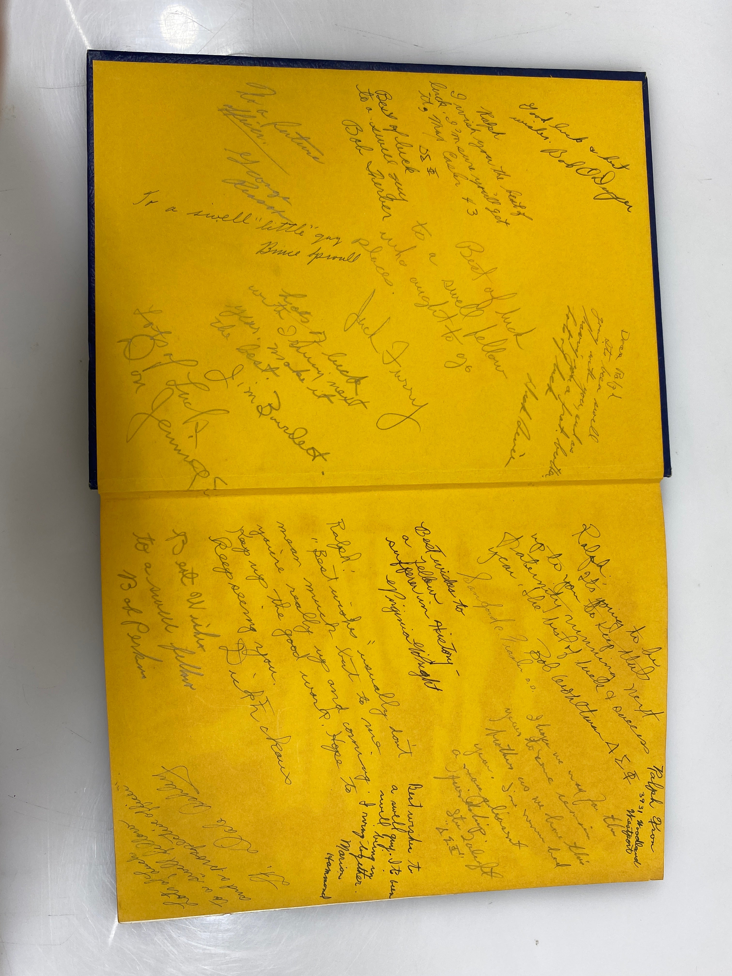 1943 Westport High School Yearbook Kansas City Missouri HC w Ephemera