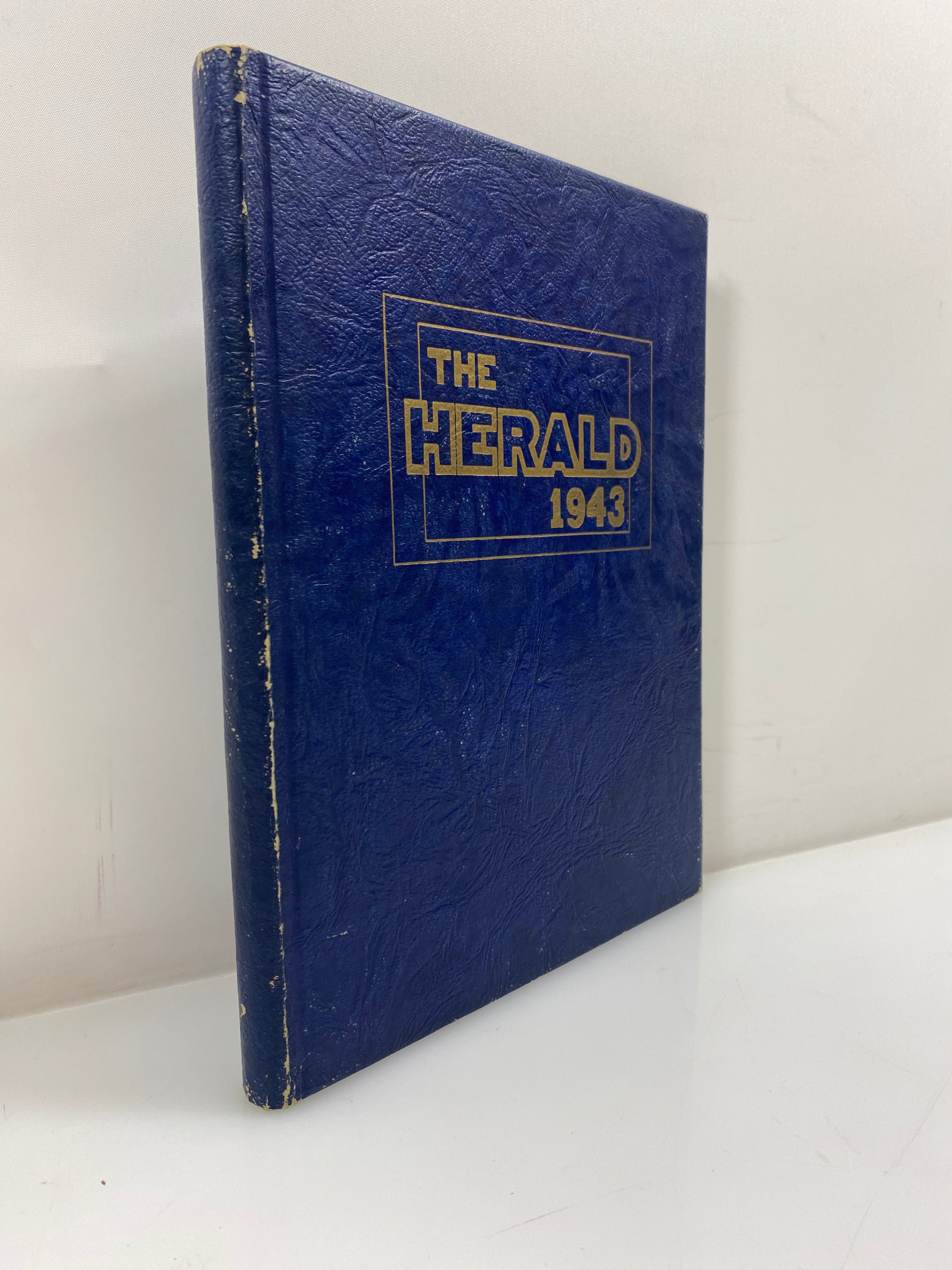 1943 Westport High School Yearbook Kansas City Missouri HC w Ephemera