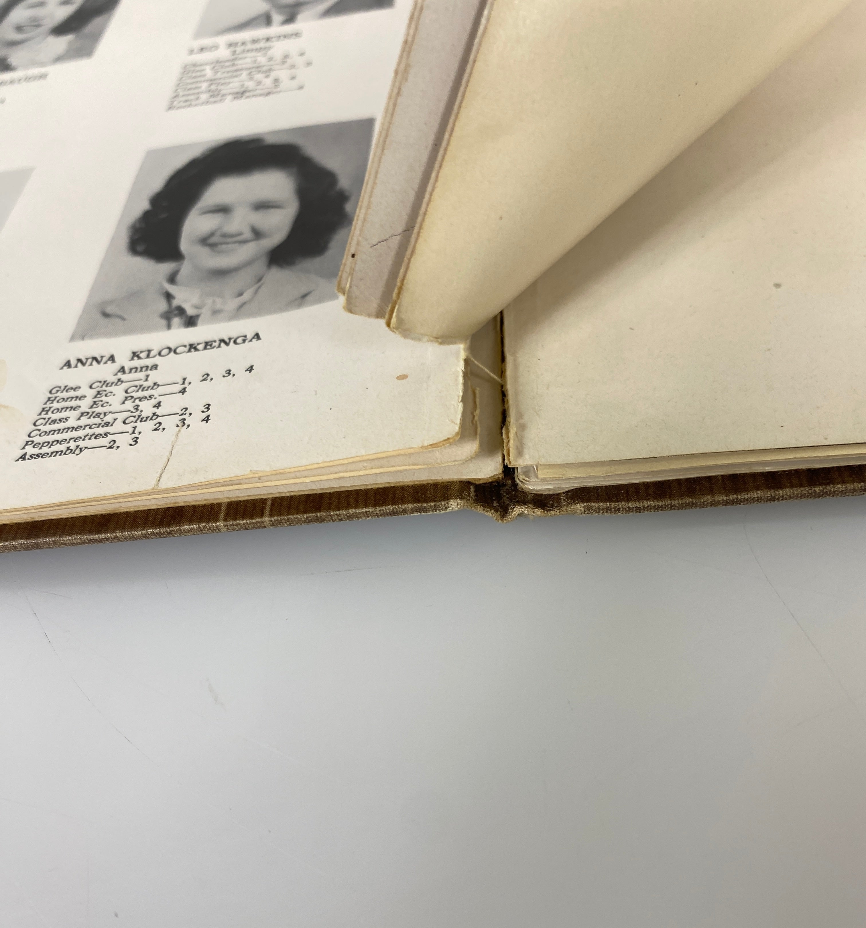 1944 Delavan Community High School Yearbook Delavan Illinois HC