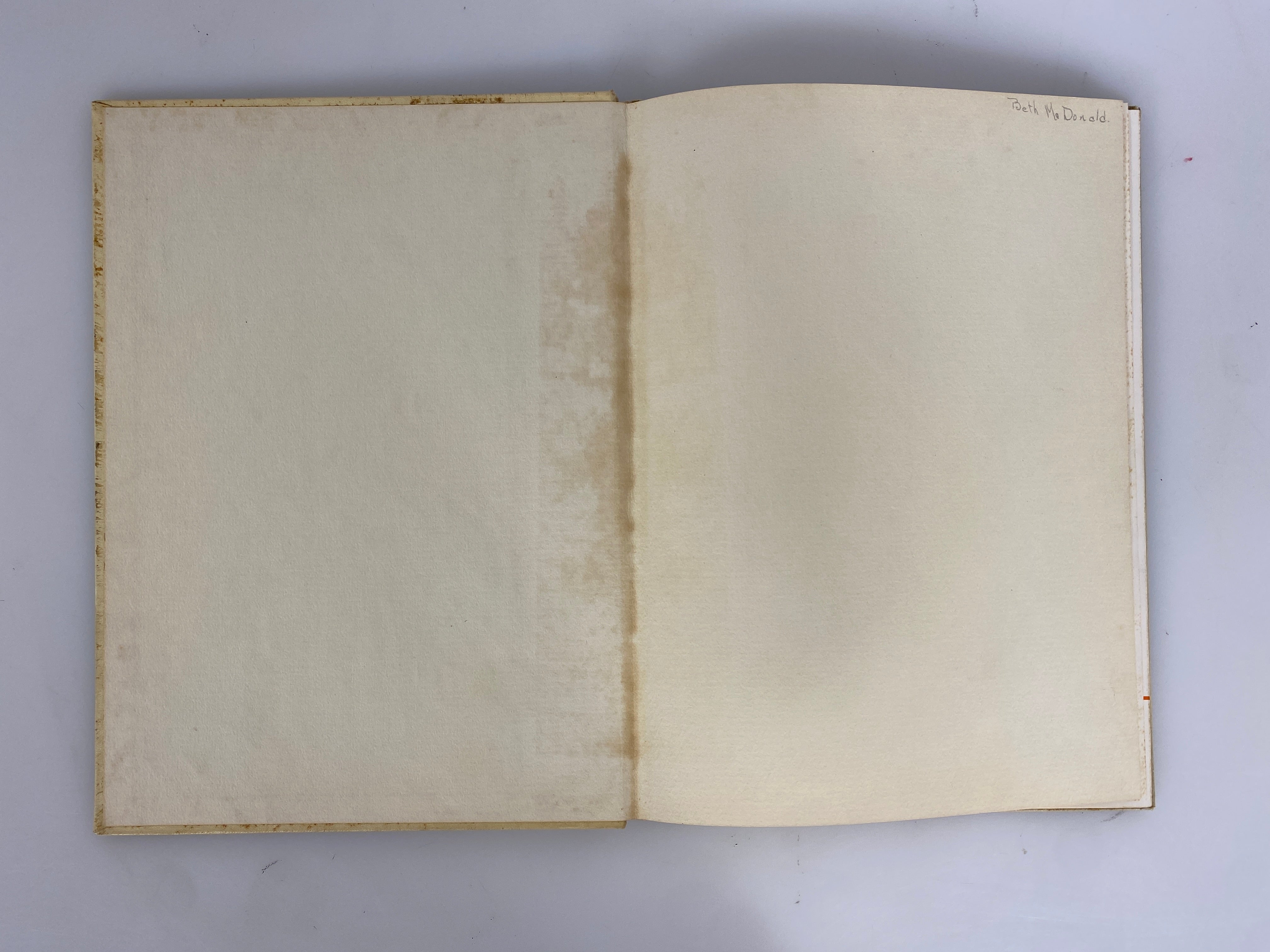 1944 Greenville College Yearbook "The Vista" Greenville Illinois HC