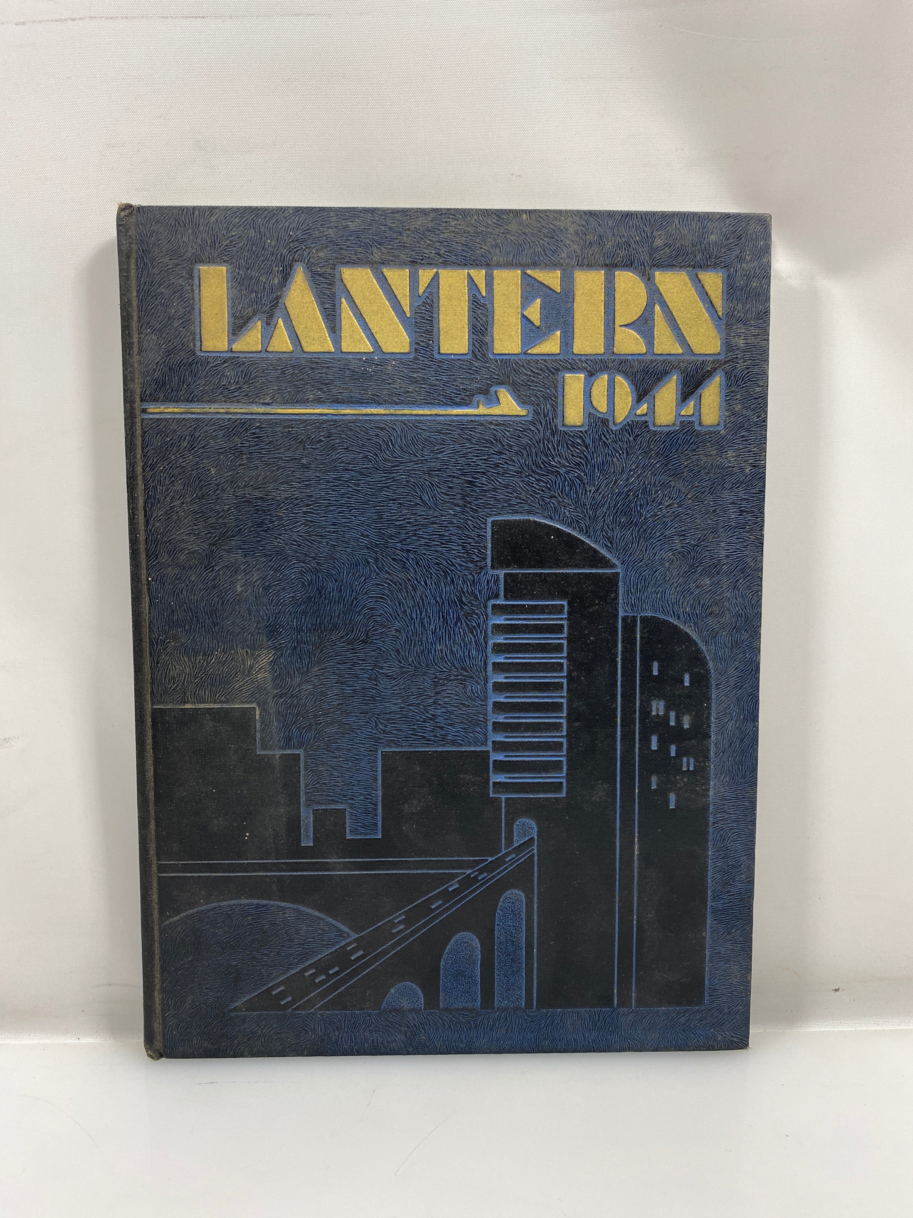 1944 "Lantern" Lansing Eastern High School Yearbook Michigan HC