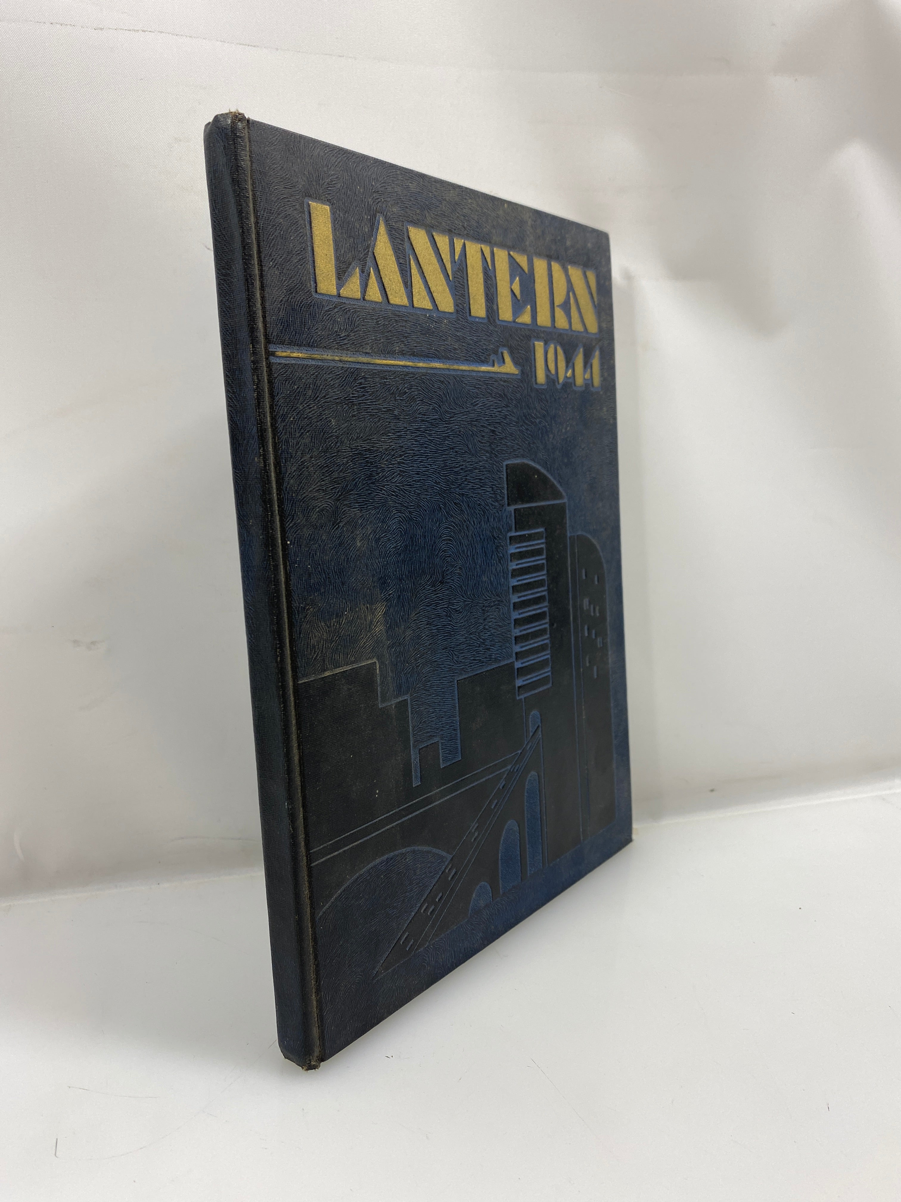 1944 "Lantern" Lansing Eastern High School Yearbook Michigan HC