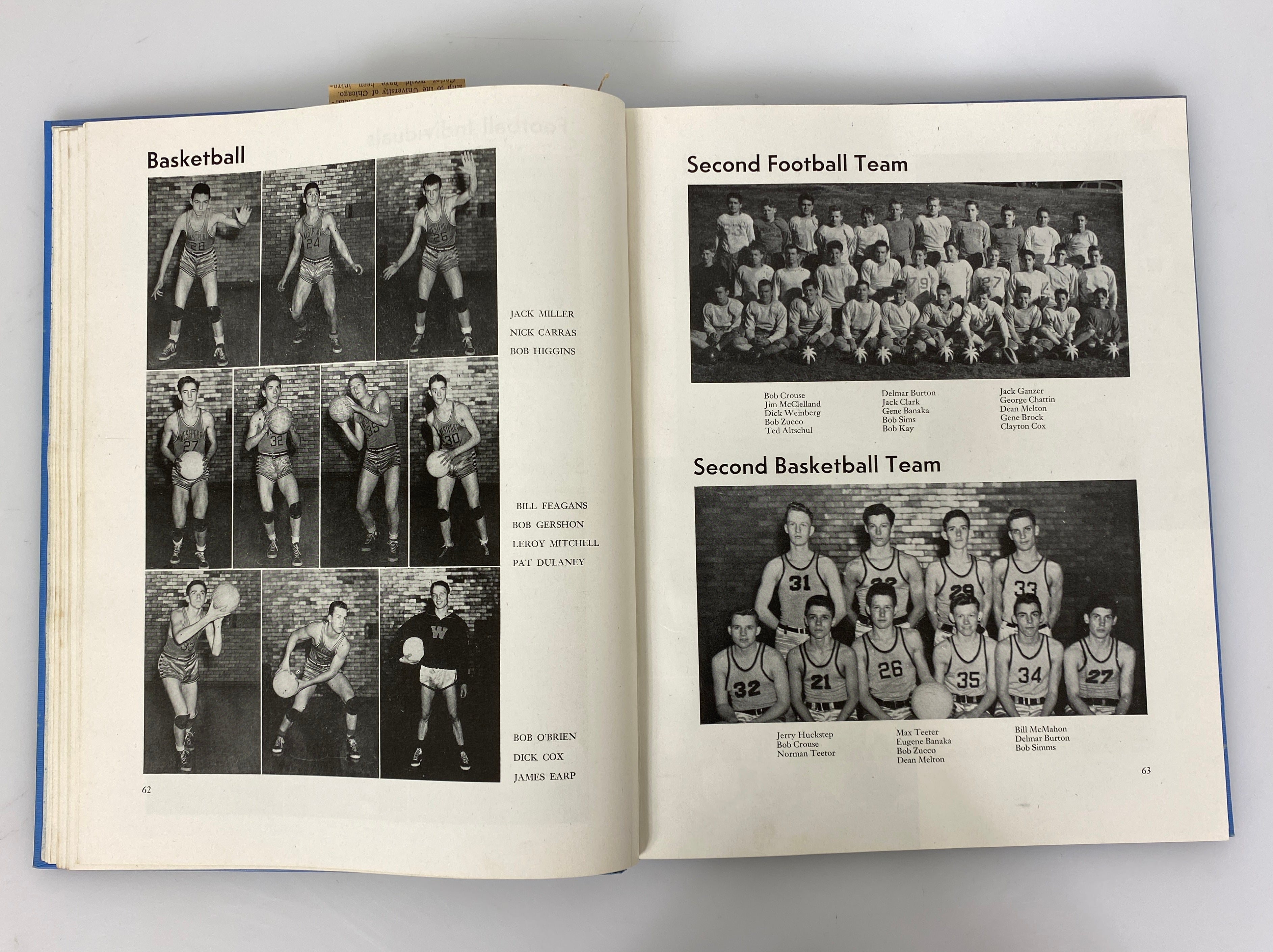 1944 Westport High School Yearbook Kansas City Missouri HC w Ephemera
