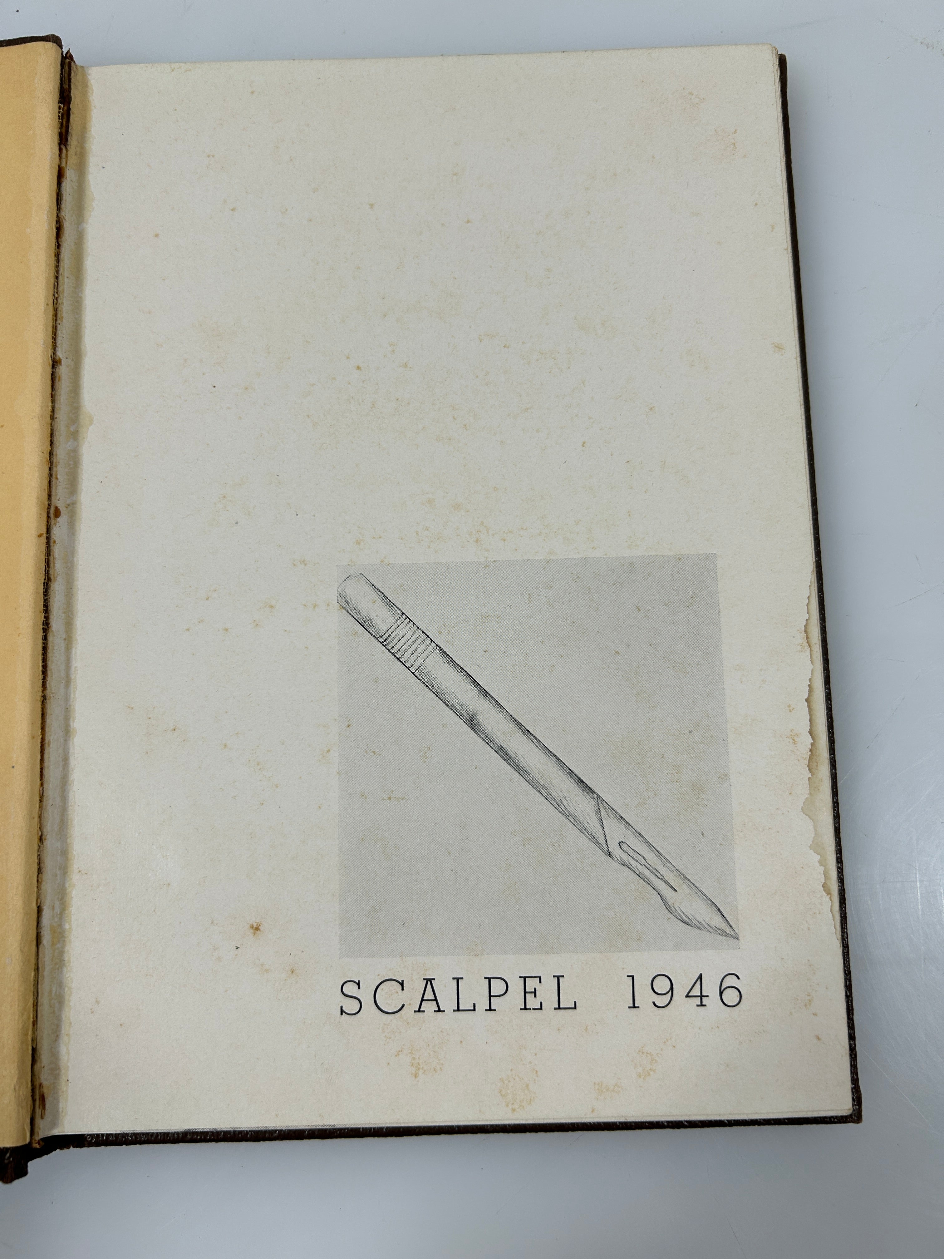 1946 "Scalpel" University of Michigan School of Nursing Yearbook