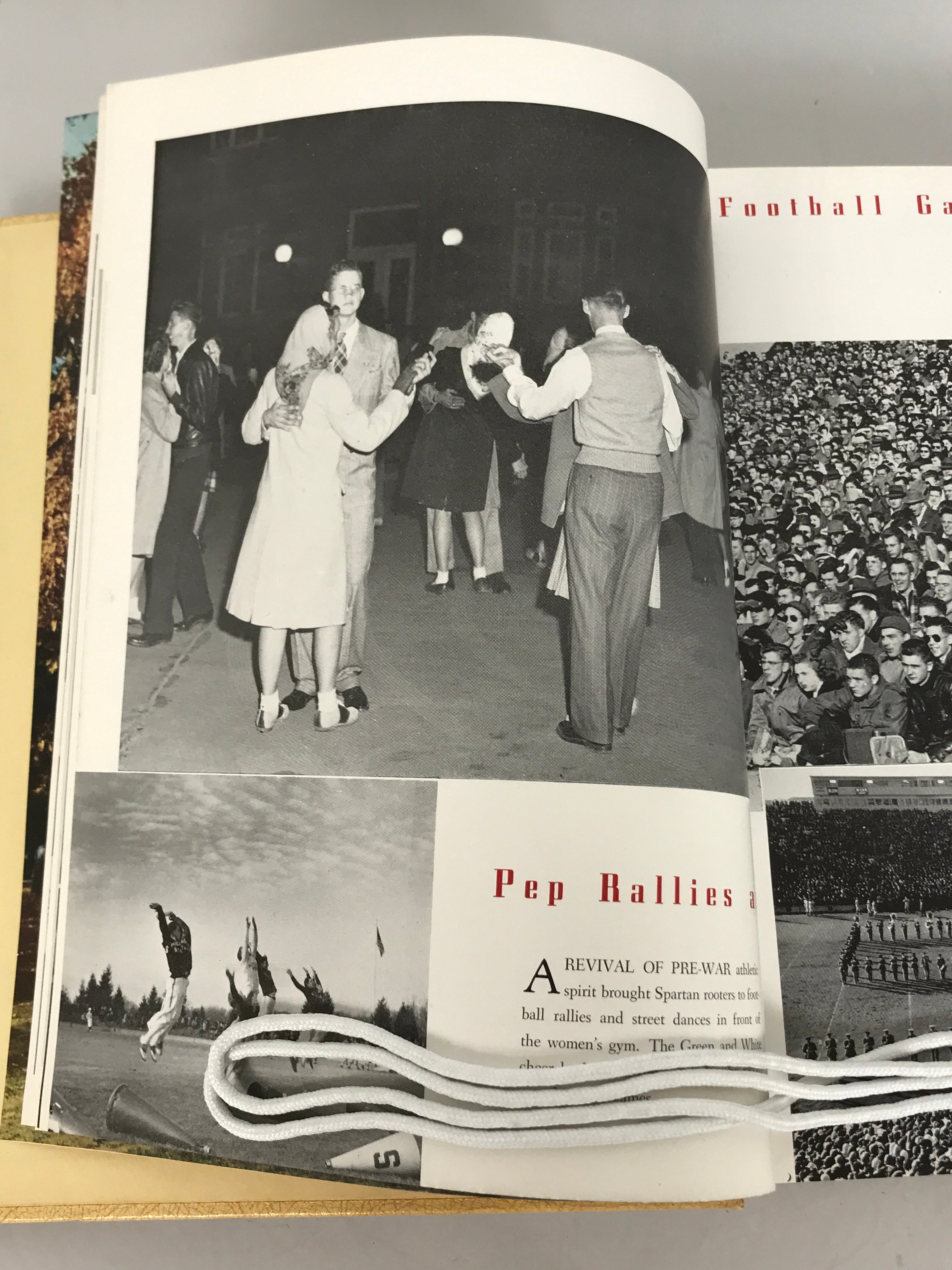 1947 Michigan State College Yearbook East Lansing Michigan HC