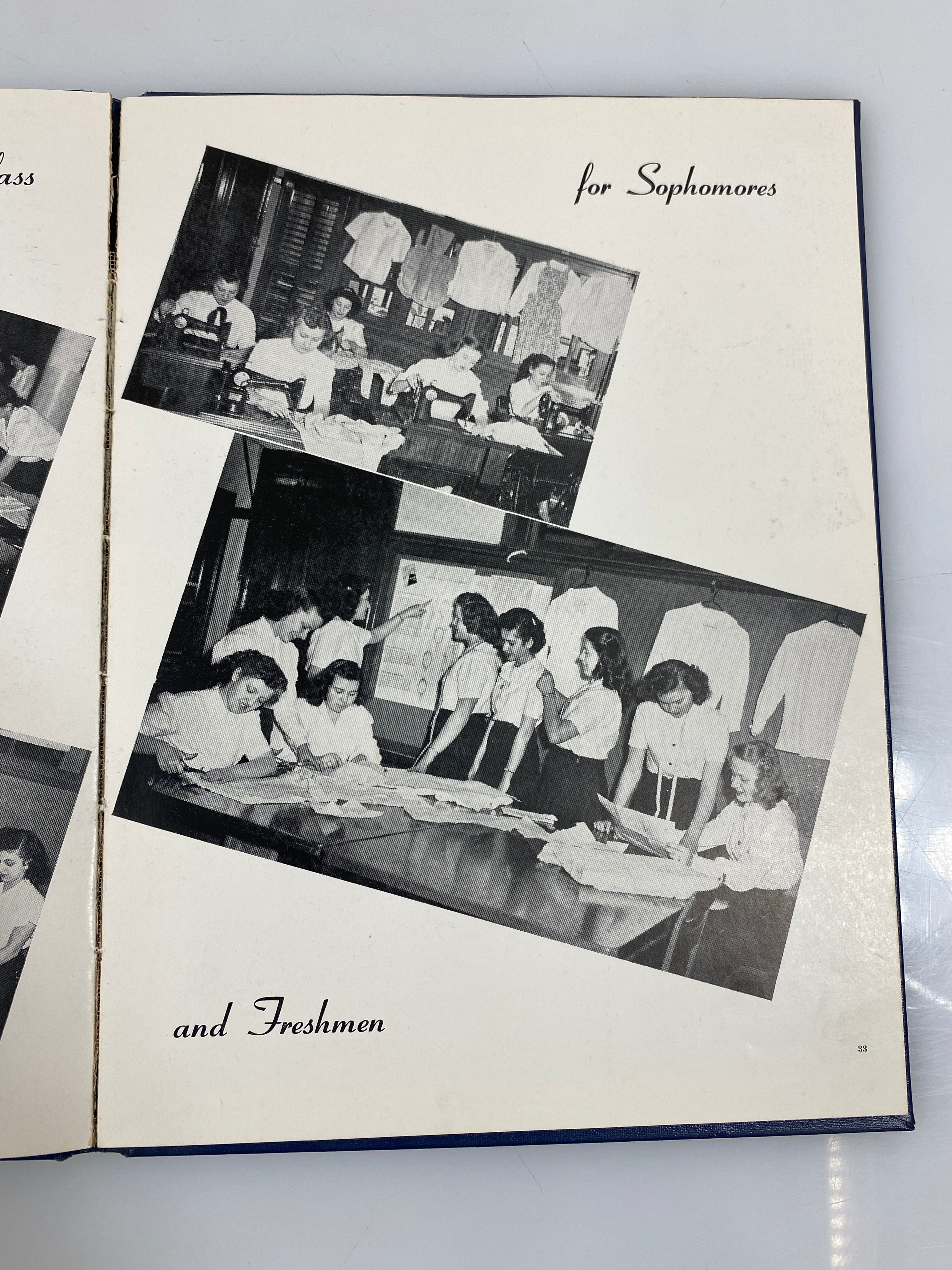 1948 Girls Catholic Central Yearbook Detroit MI HC