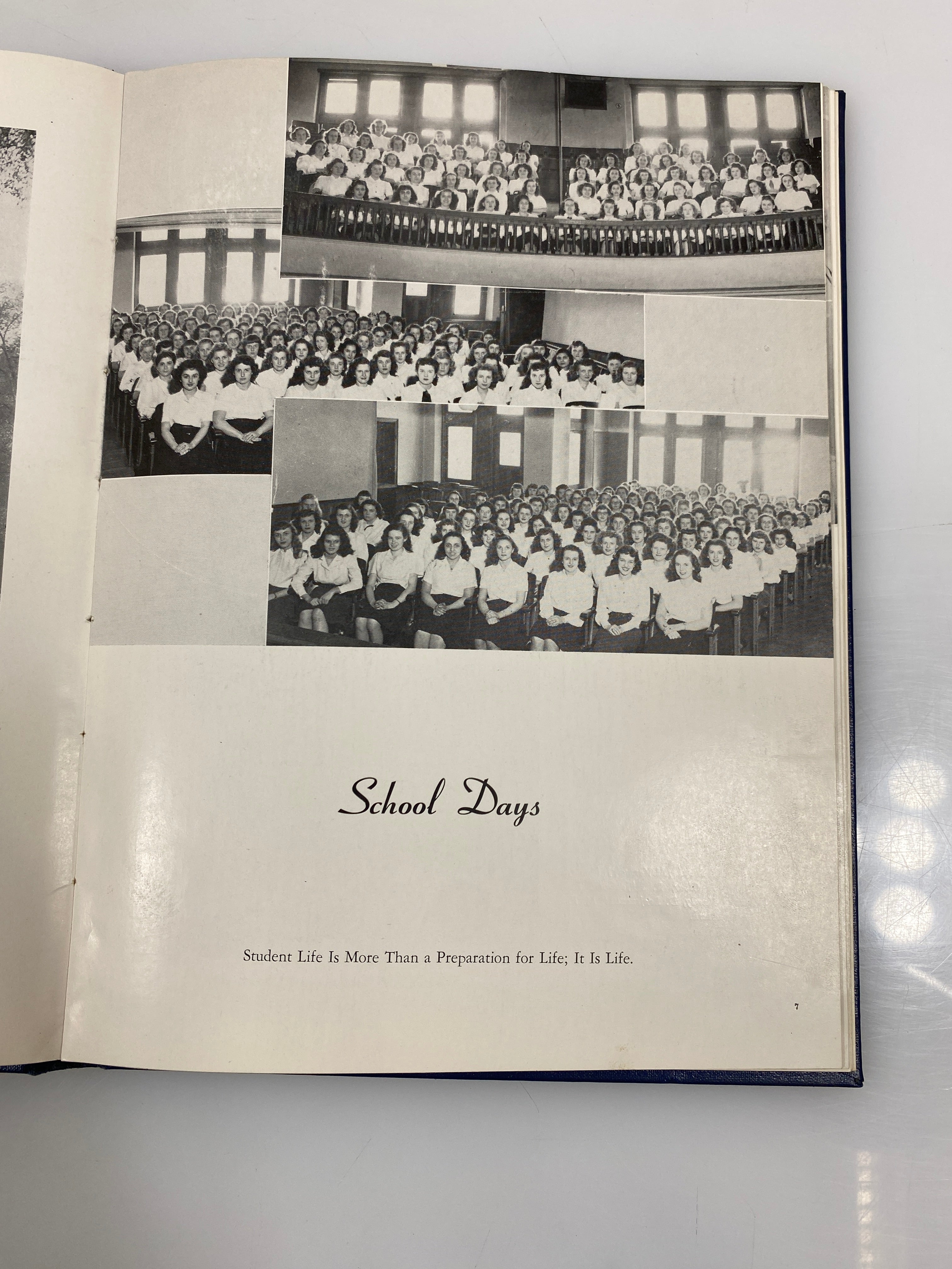 1948 Girls Catholic Central Yearbook Detroit MI HC