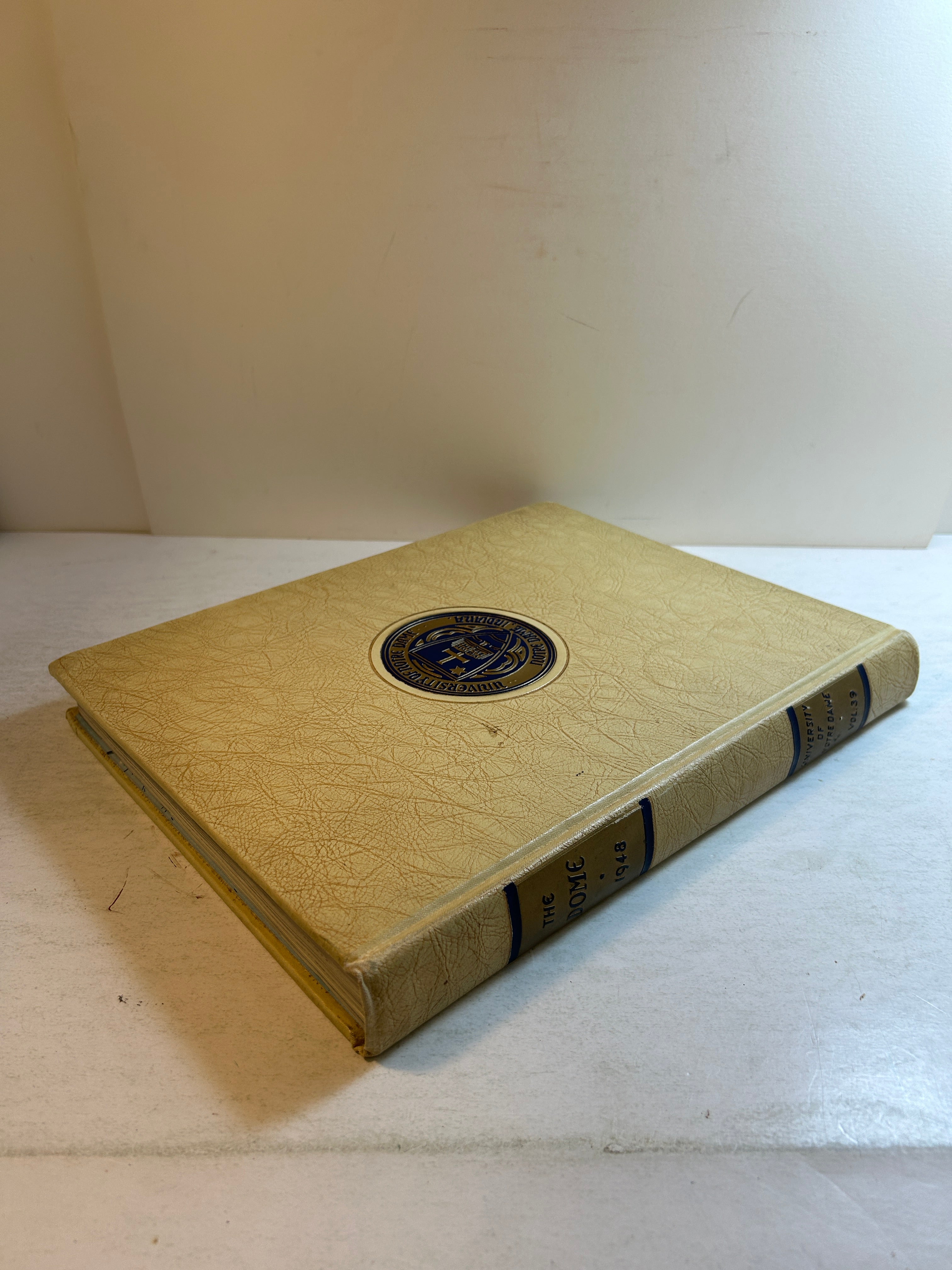 1948 "The Dome" University of Notre Dame Yearbook Leo J. Condron HC
