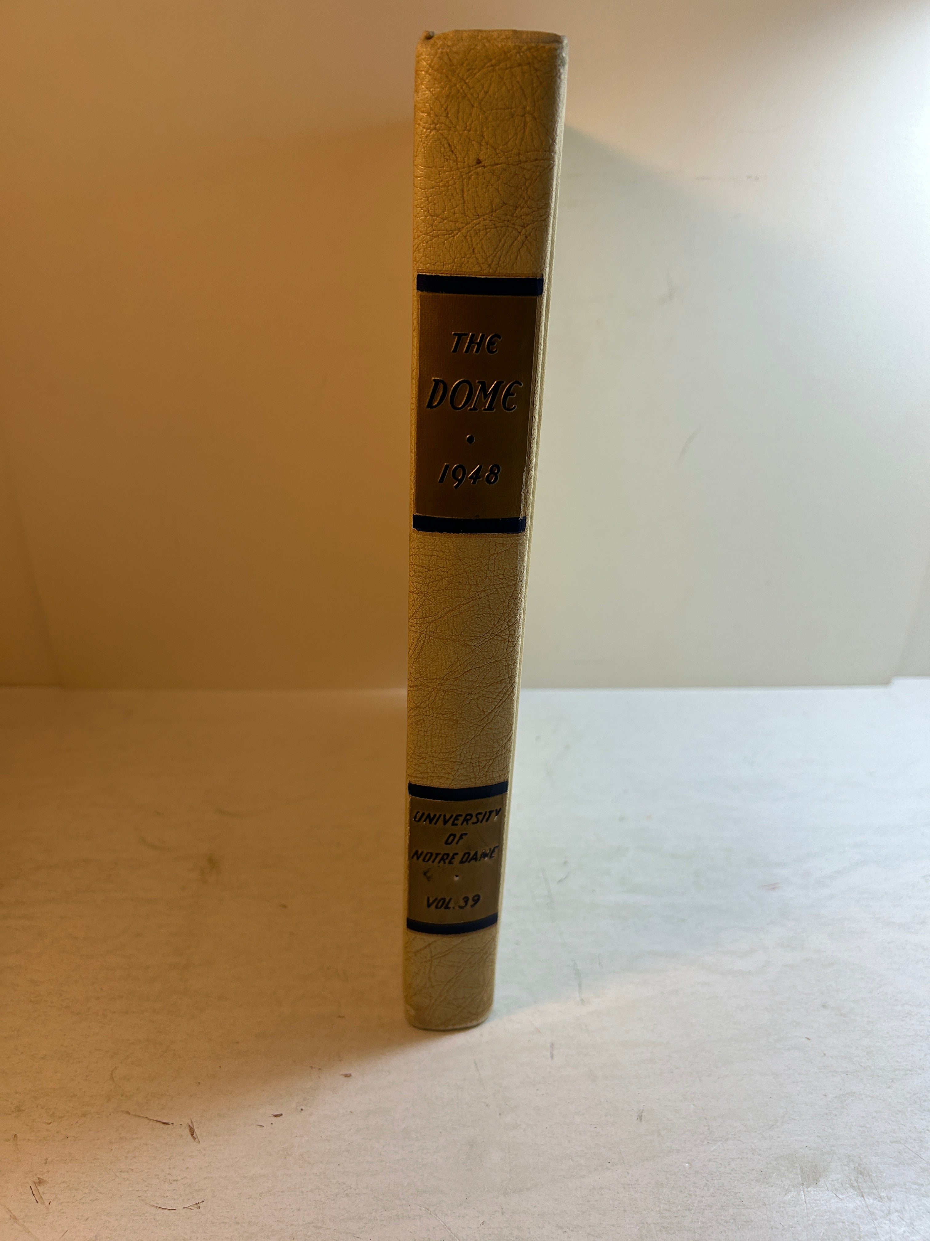 1948 "The Dome" University of Notre Dame Yearbook Leo J. Condron HC