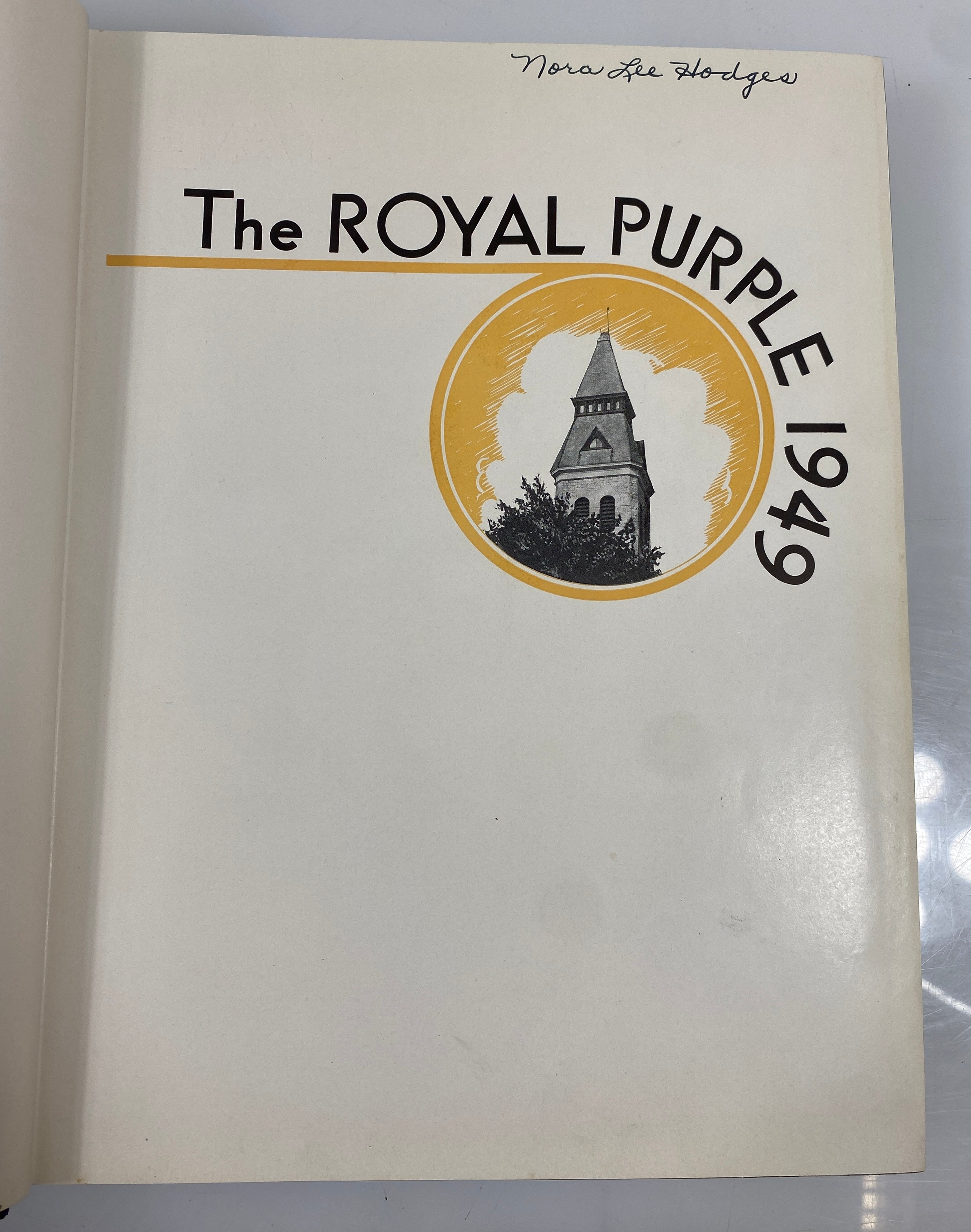 1949 Kansas State College Yearbook "The Royal Purple" HC