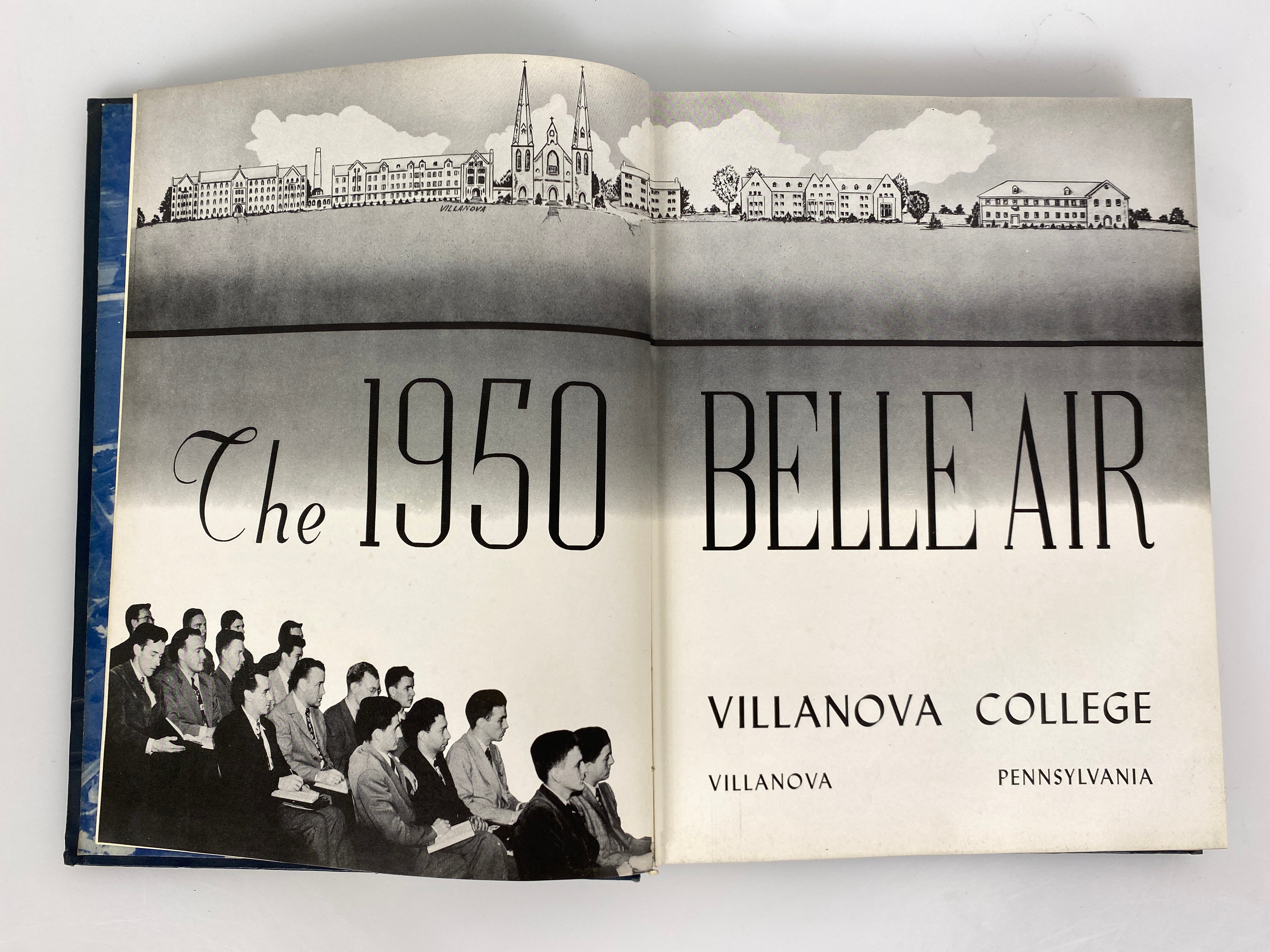 1950 Villanova College Yearbook "Belle Air" Villanova Pennsylvania HC