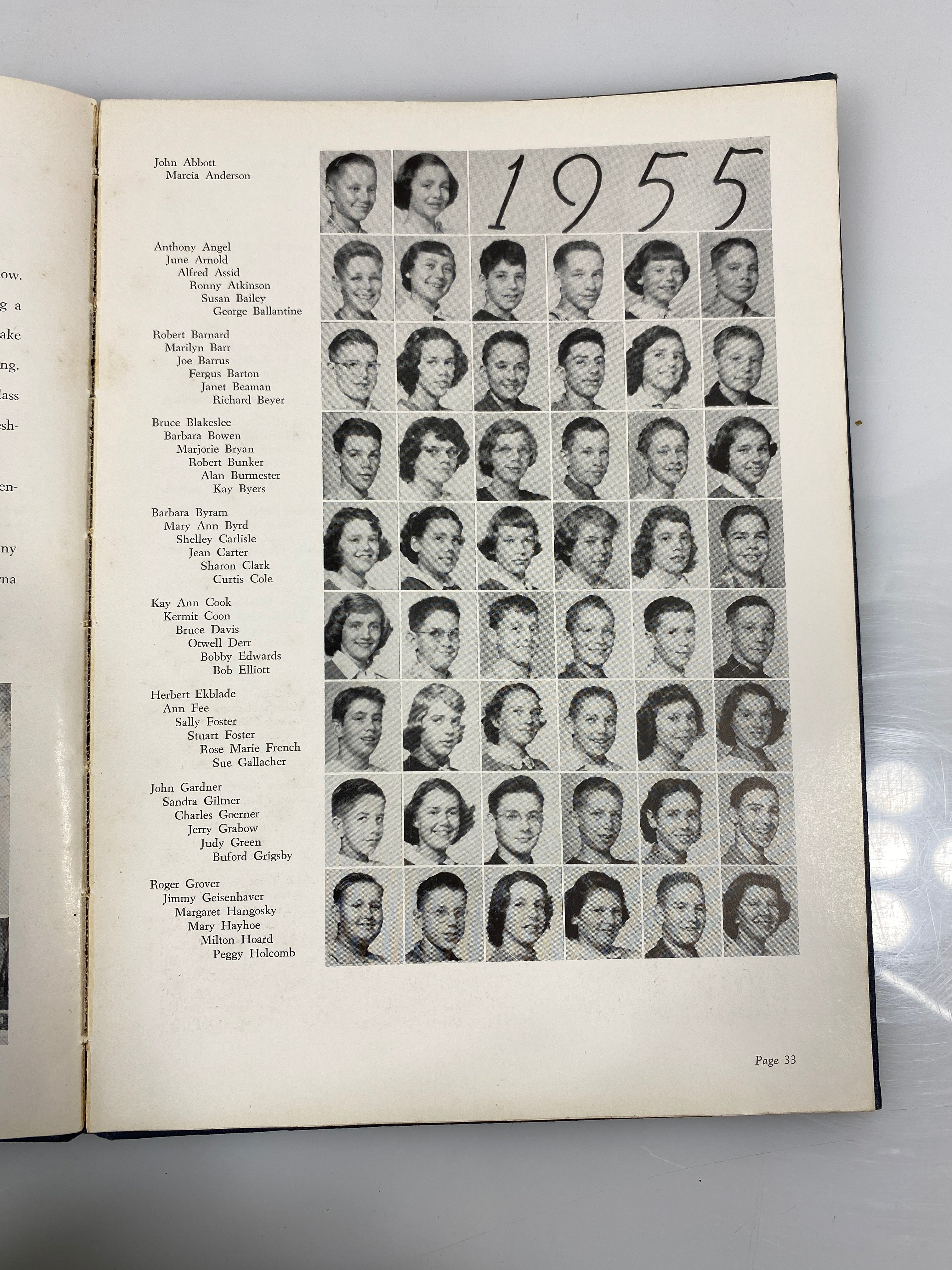 1951 "Ceniad" East Lansing High School Yearbook East Lansing, MI HC
