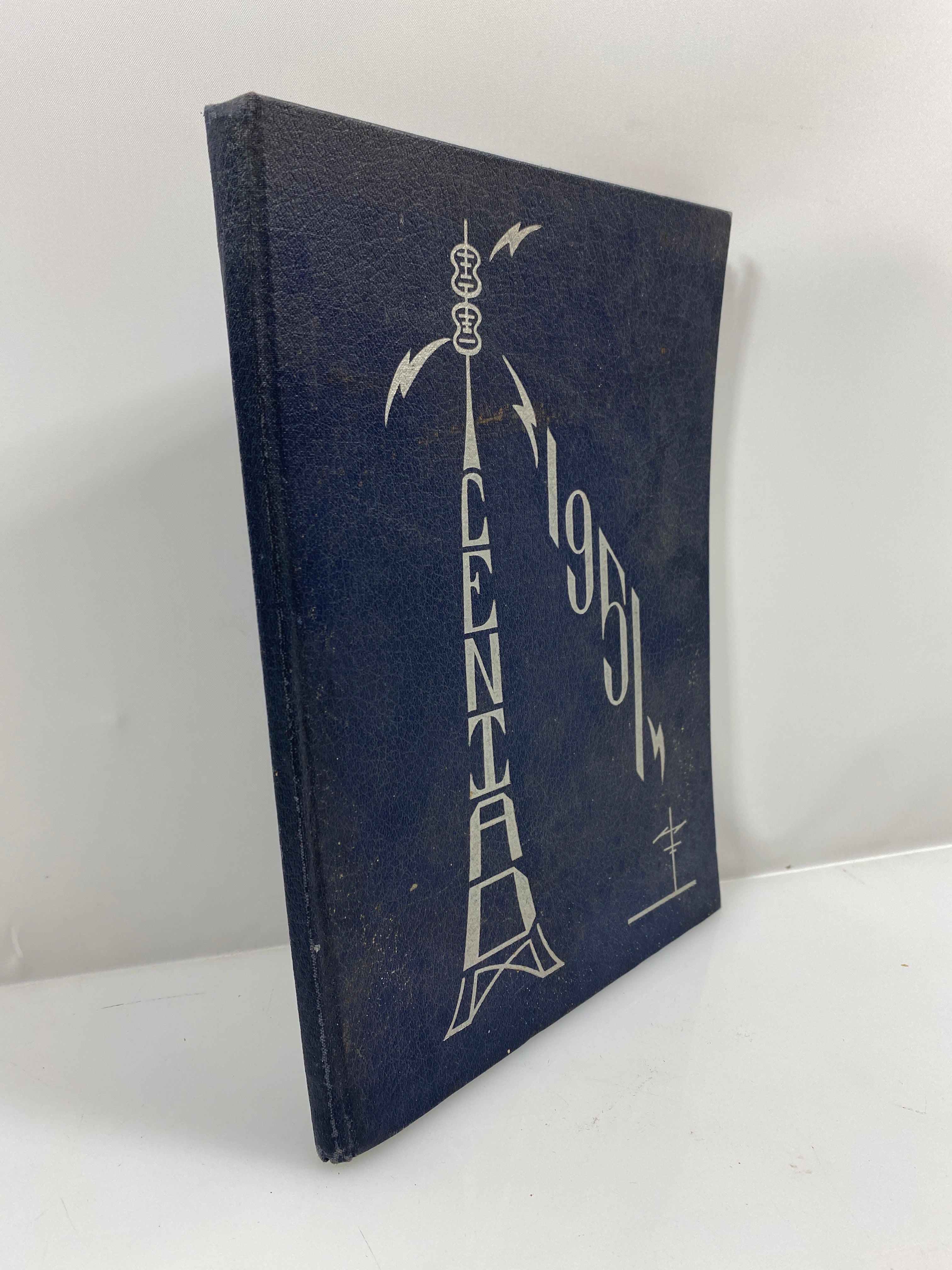 1951 "Ceniad" East Lansing High School Yearbook East Lansing, MI HC