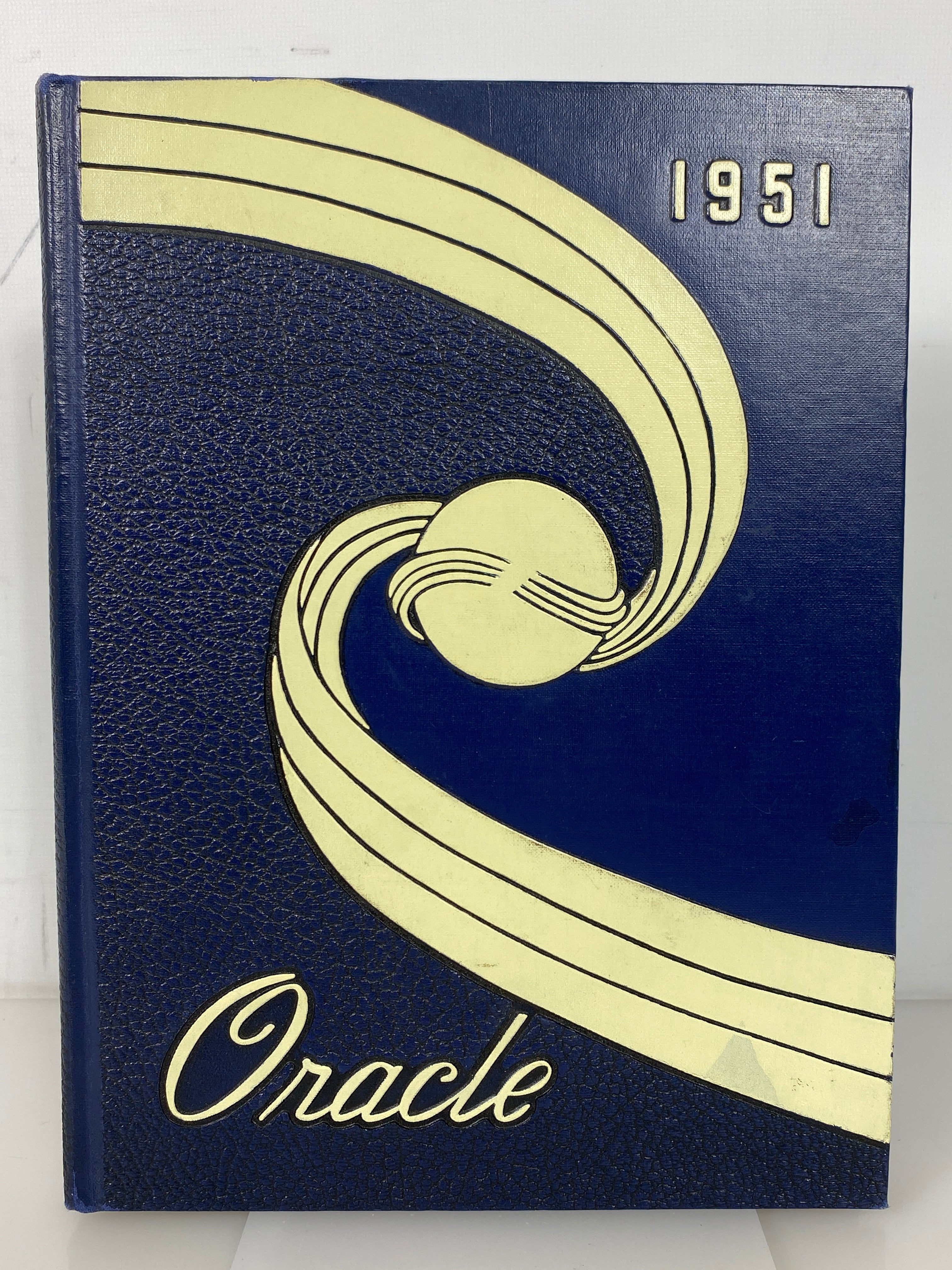 1951 J.W. Sexton High School Yearbook "Oracle" Lansing Michigan HC