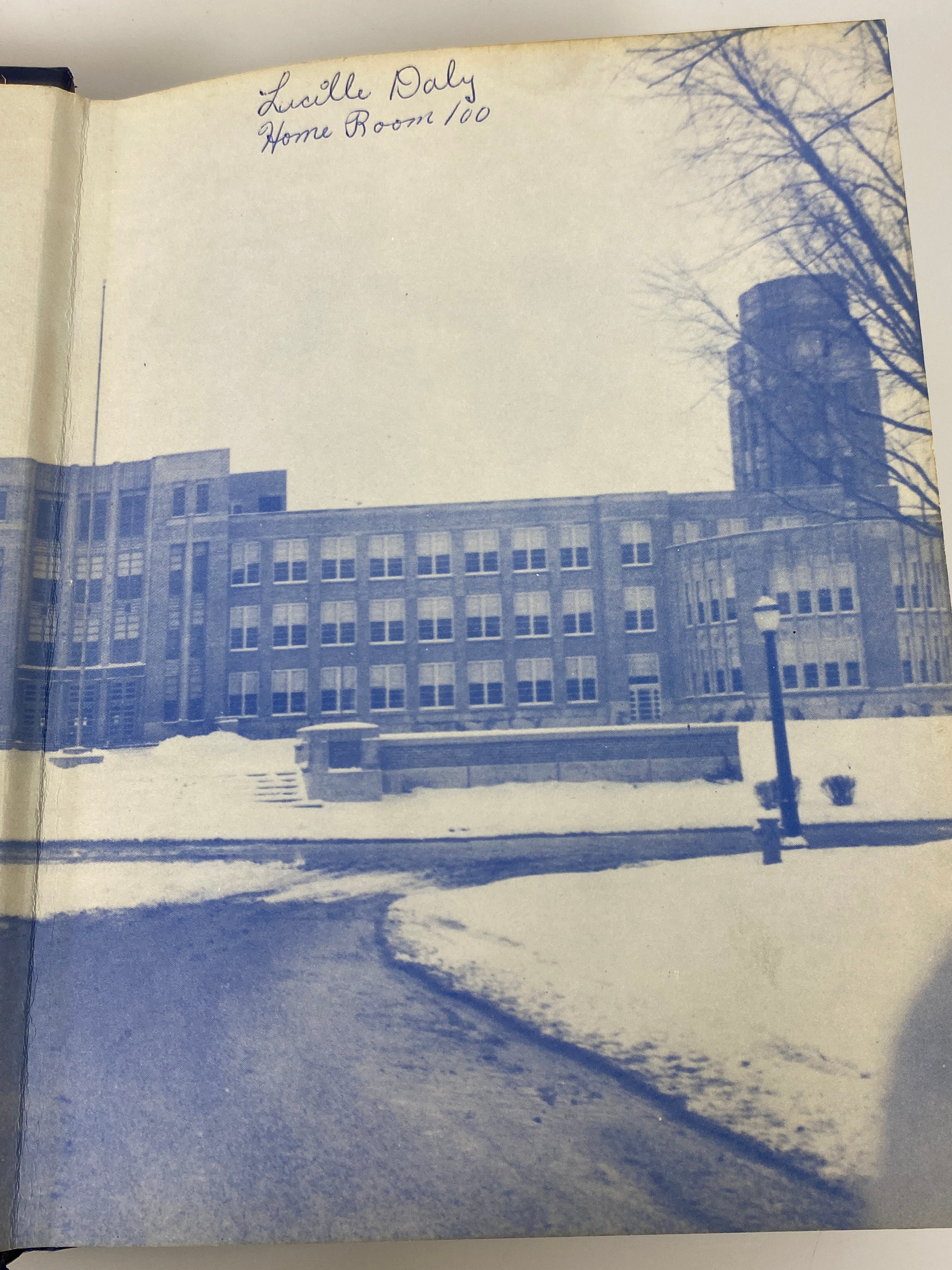 1951 J.W. Sexton High School Yearbook "Oracle" Lansing Michigan HC