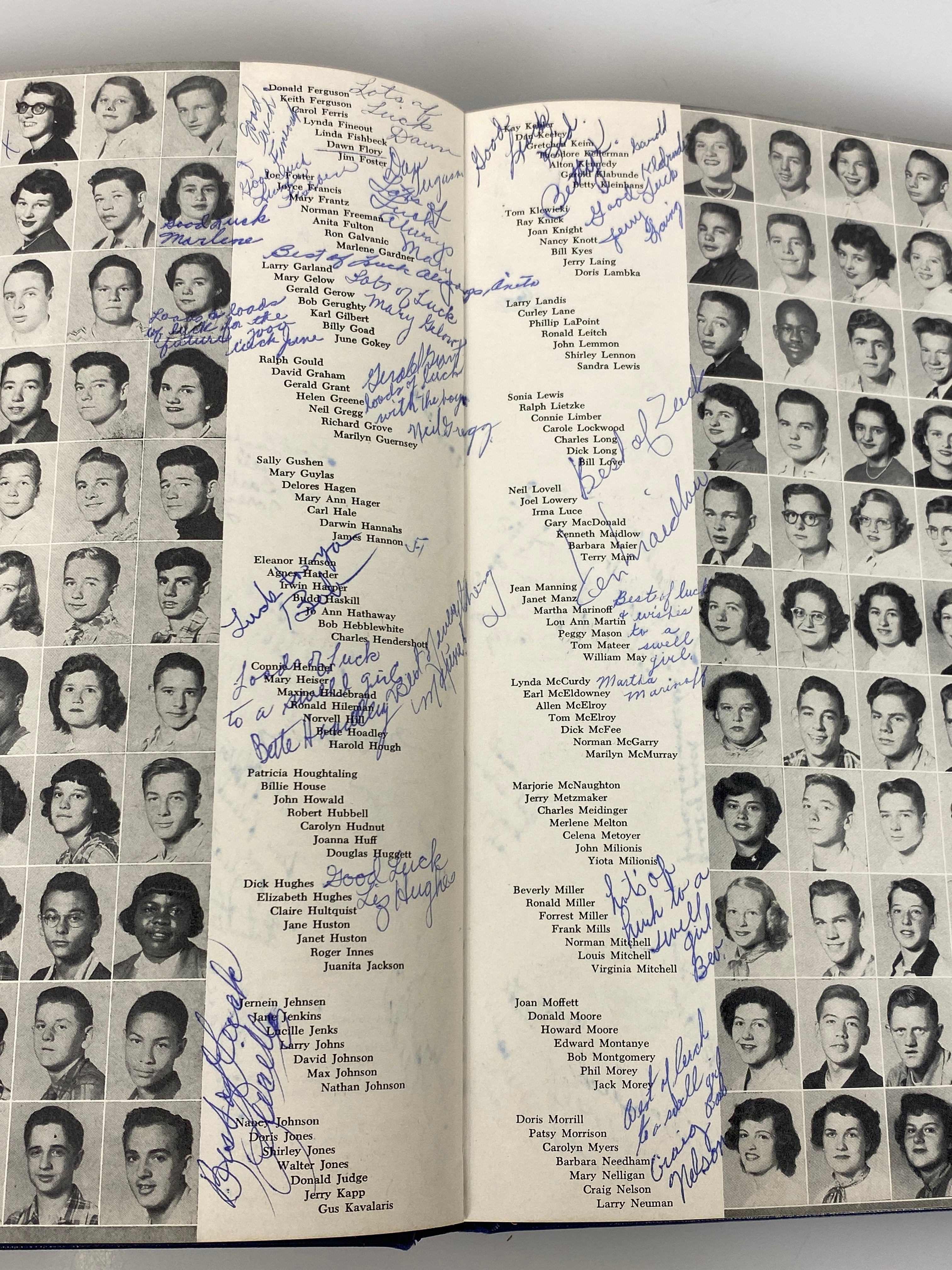 1951 J.W. Sexton High School Yearbook "Oracle" Lansing Michigan HC