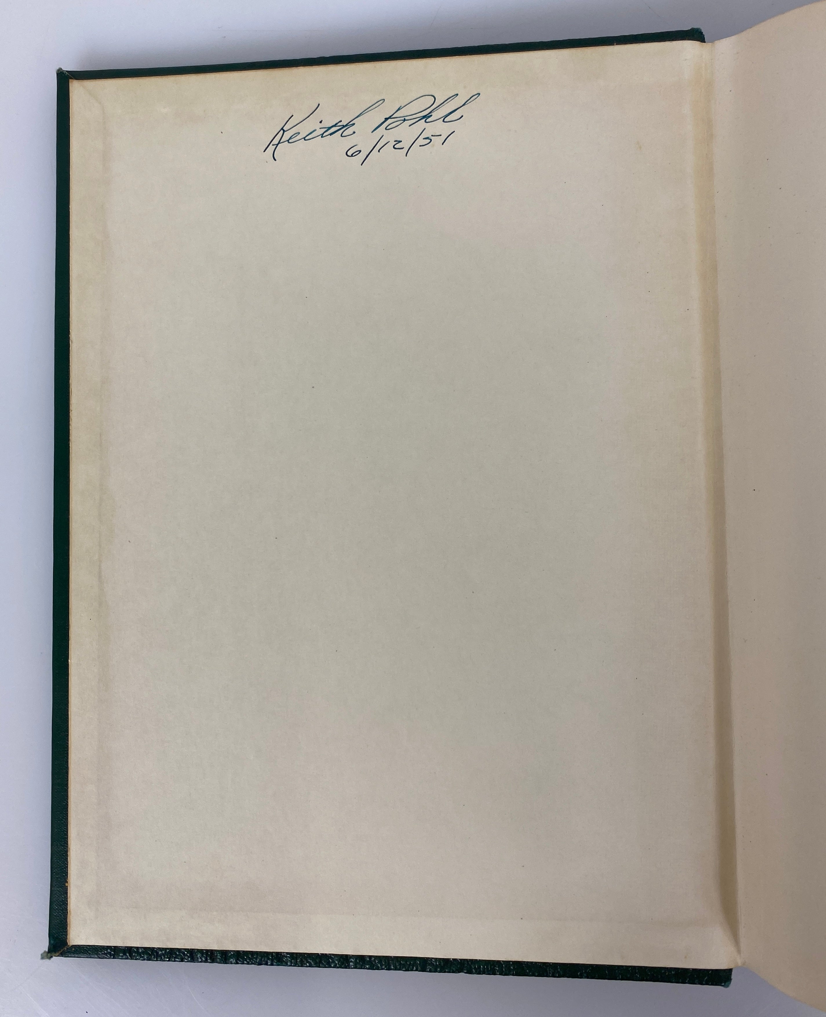 1951 Muskegon Heights High School Yearbook "The Oaks" HC