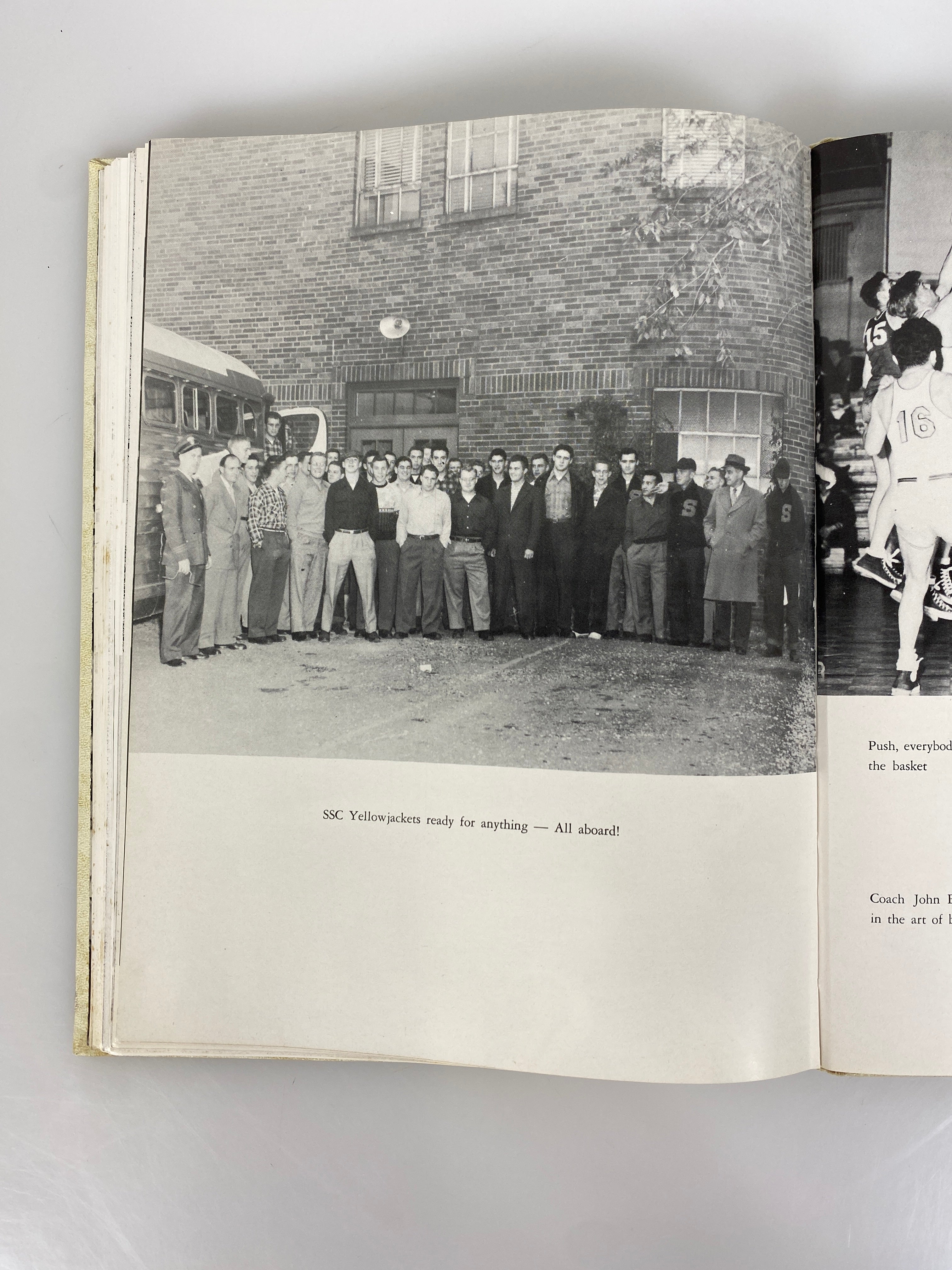 1951 Superior State College Yearbook "Gitche Gumme" Superior WI HC