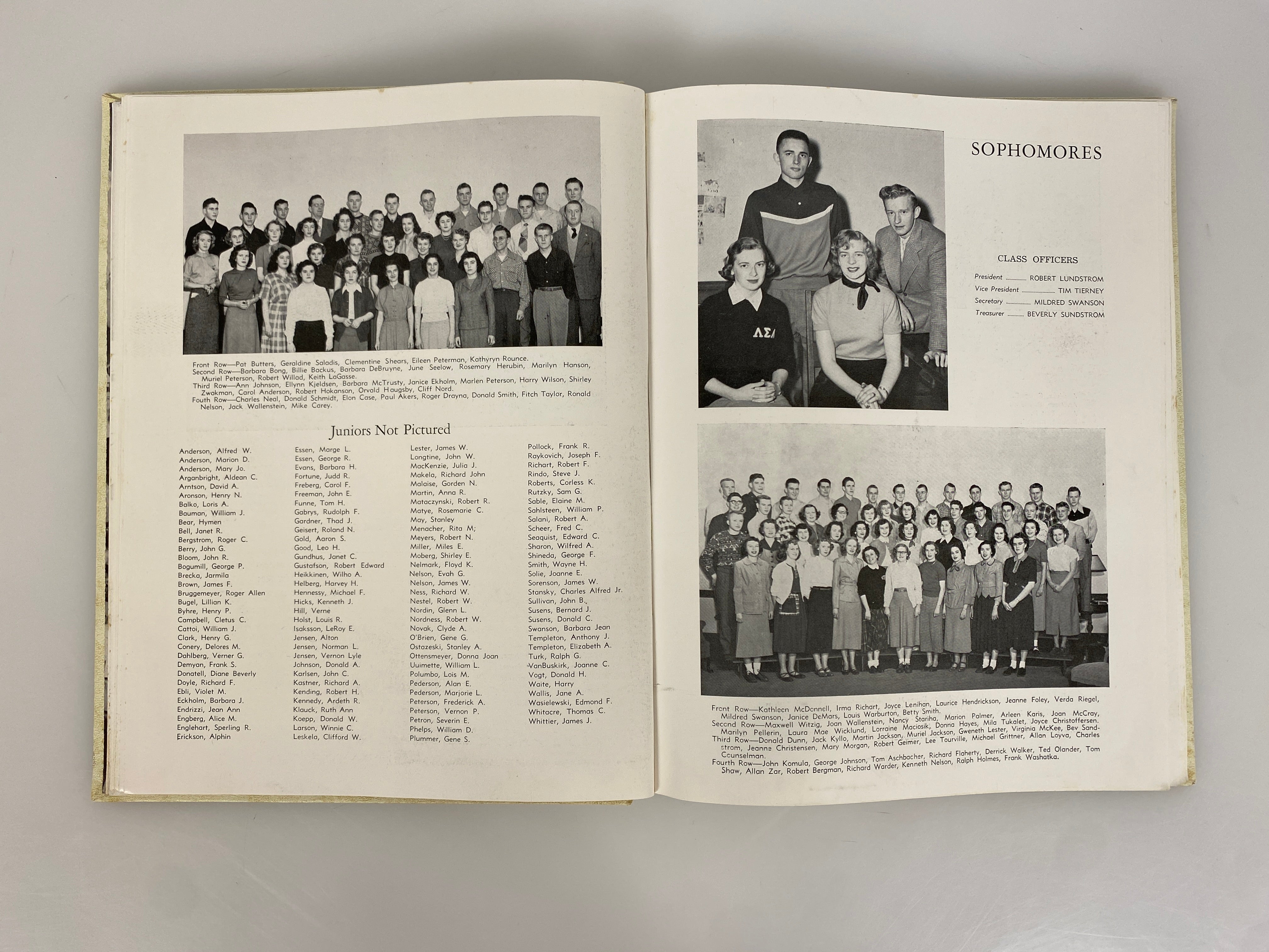 1951 Superior State College Yearbook "Gitche Gumme" Superior WI HC