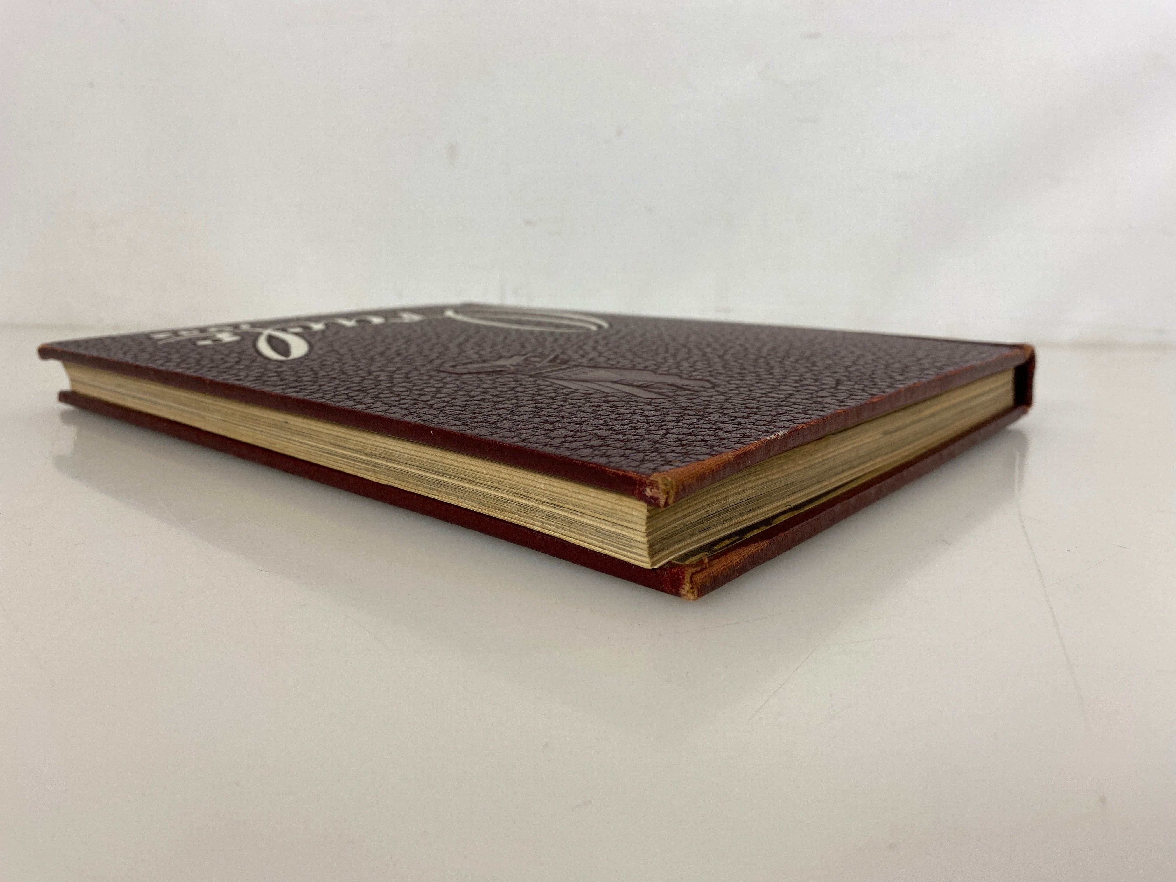 1952 J.W. Sexton High School Yearbook "The Oracle" w Ephemera Lansing MI HC