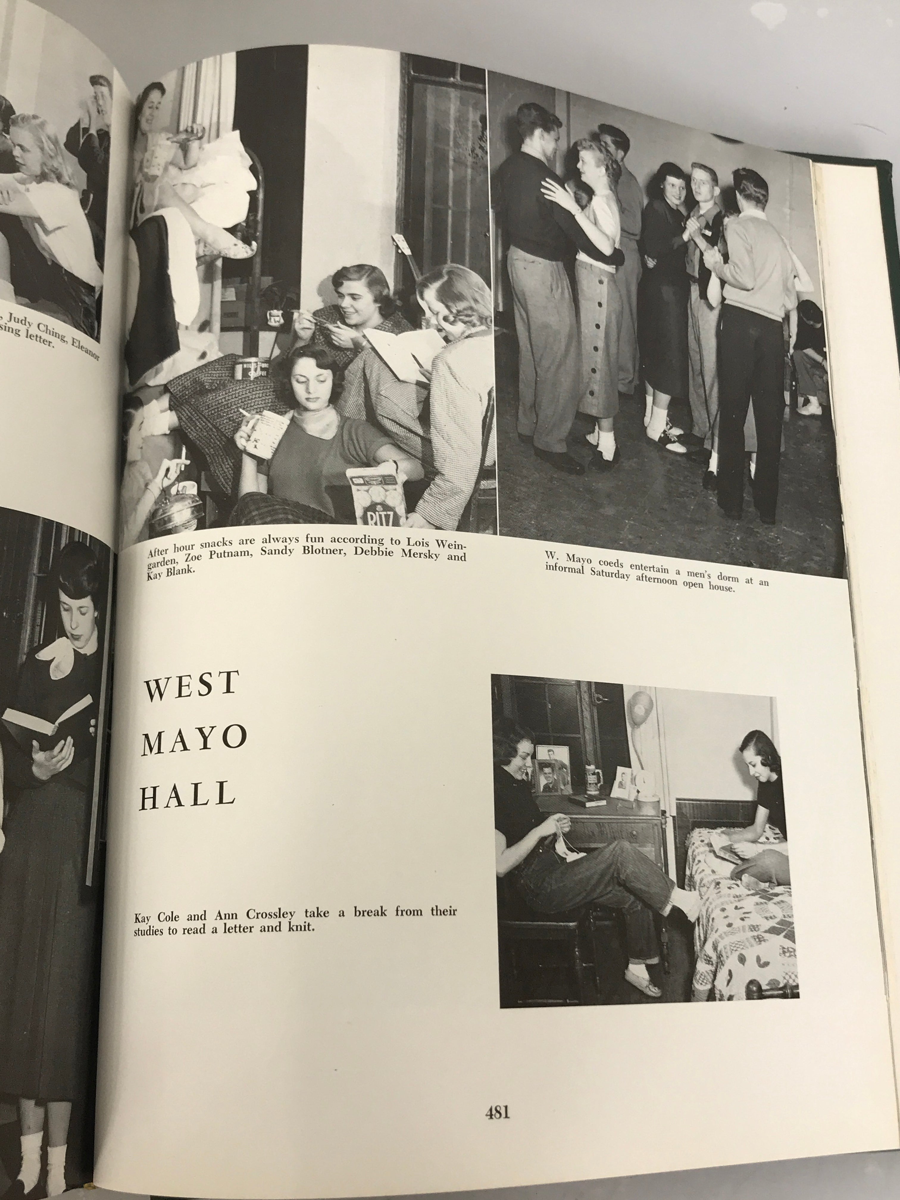 1952 Michigan State College Yearbook East Lansing Michigan HC