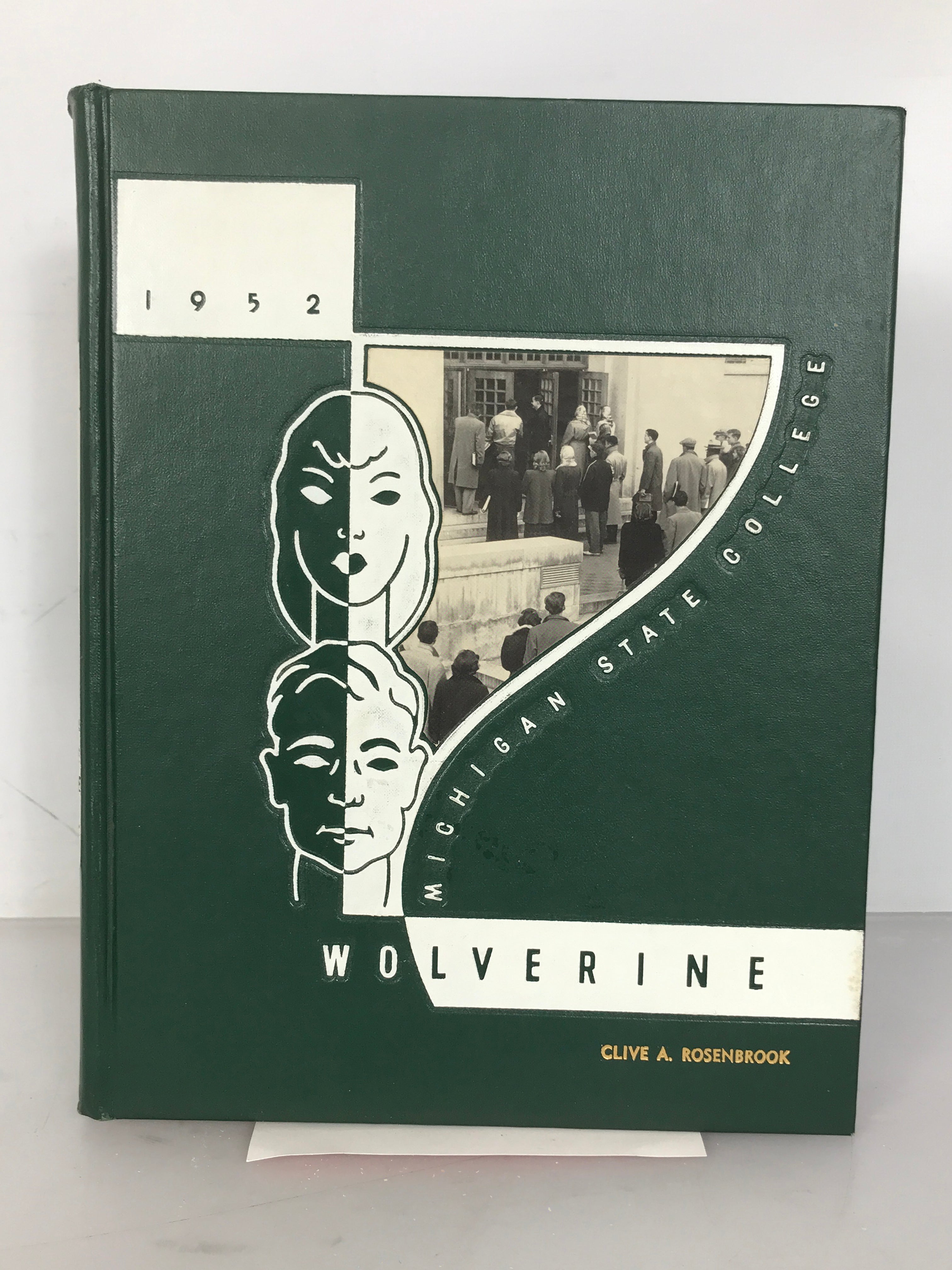 1952 Michigan State College Yearbook East Lansing Michigan HC