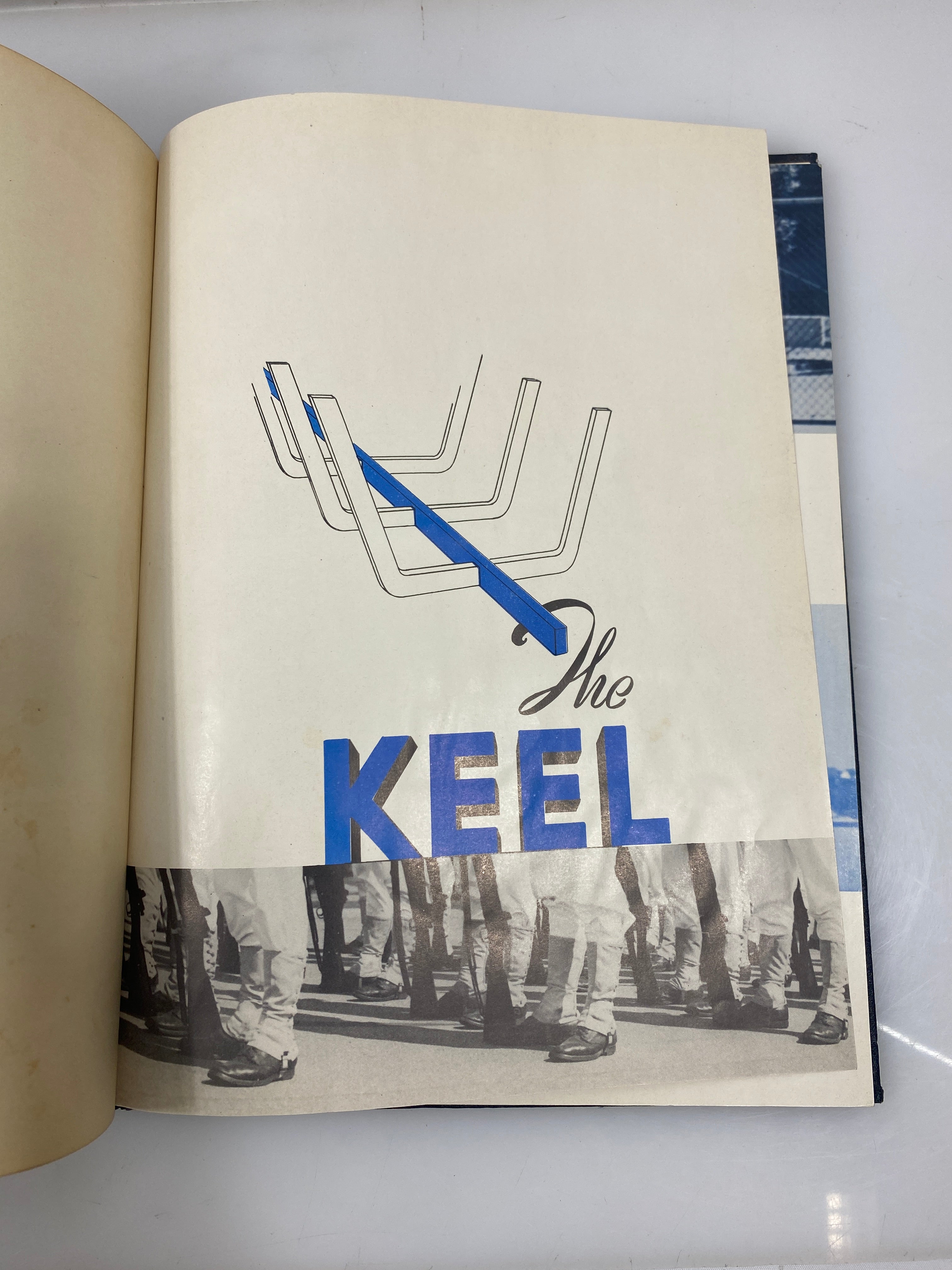 1952 "The Keel" Yearbook United States Naval Training Center HC
