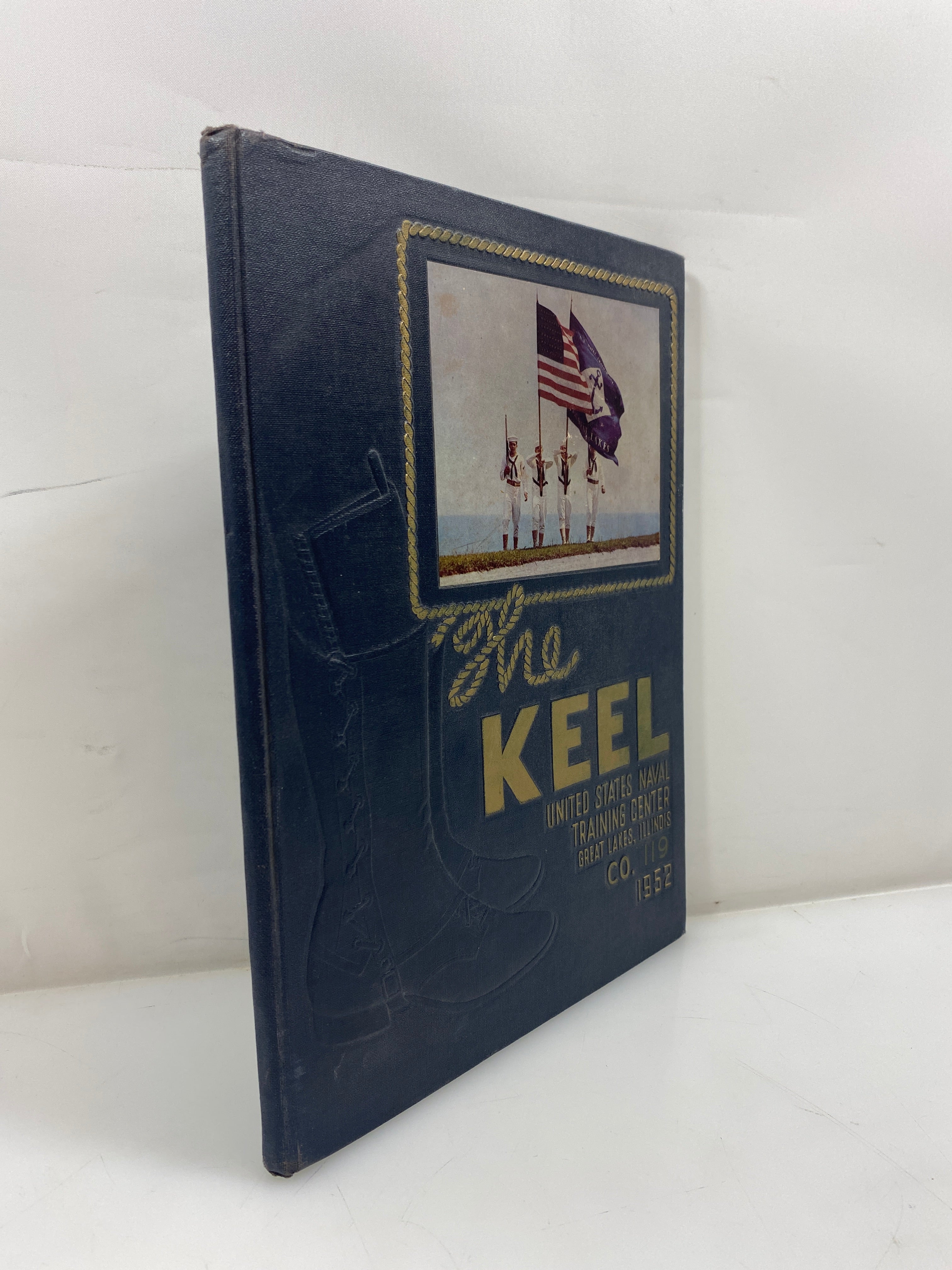 1952 "The Keel" Yearbook United States Naval Training Center HC