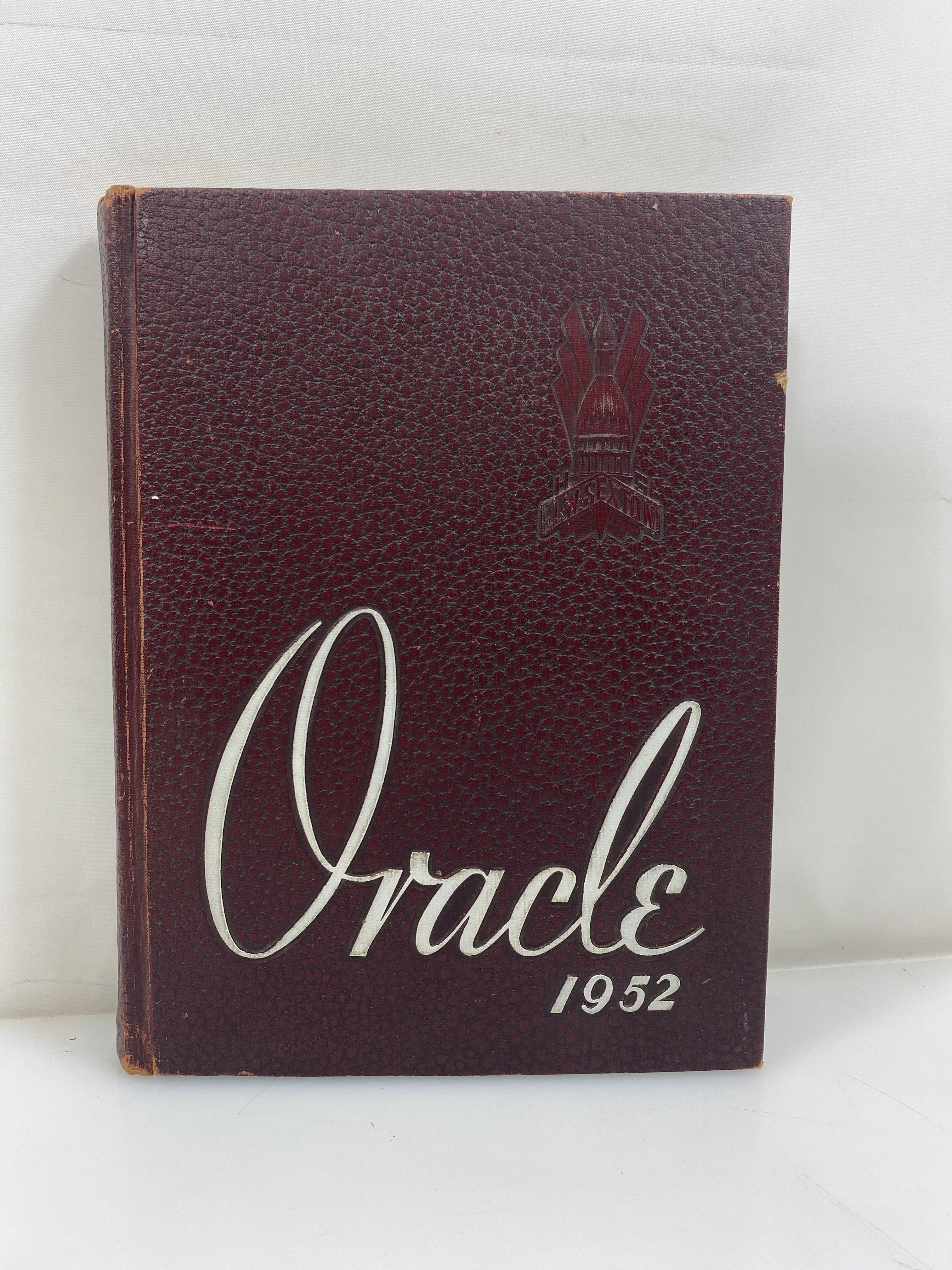 1952'Oracle' Central High School Yearbook Lansing Michigan HC