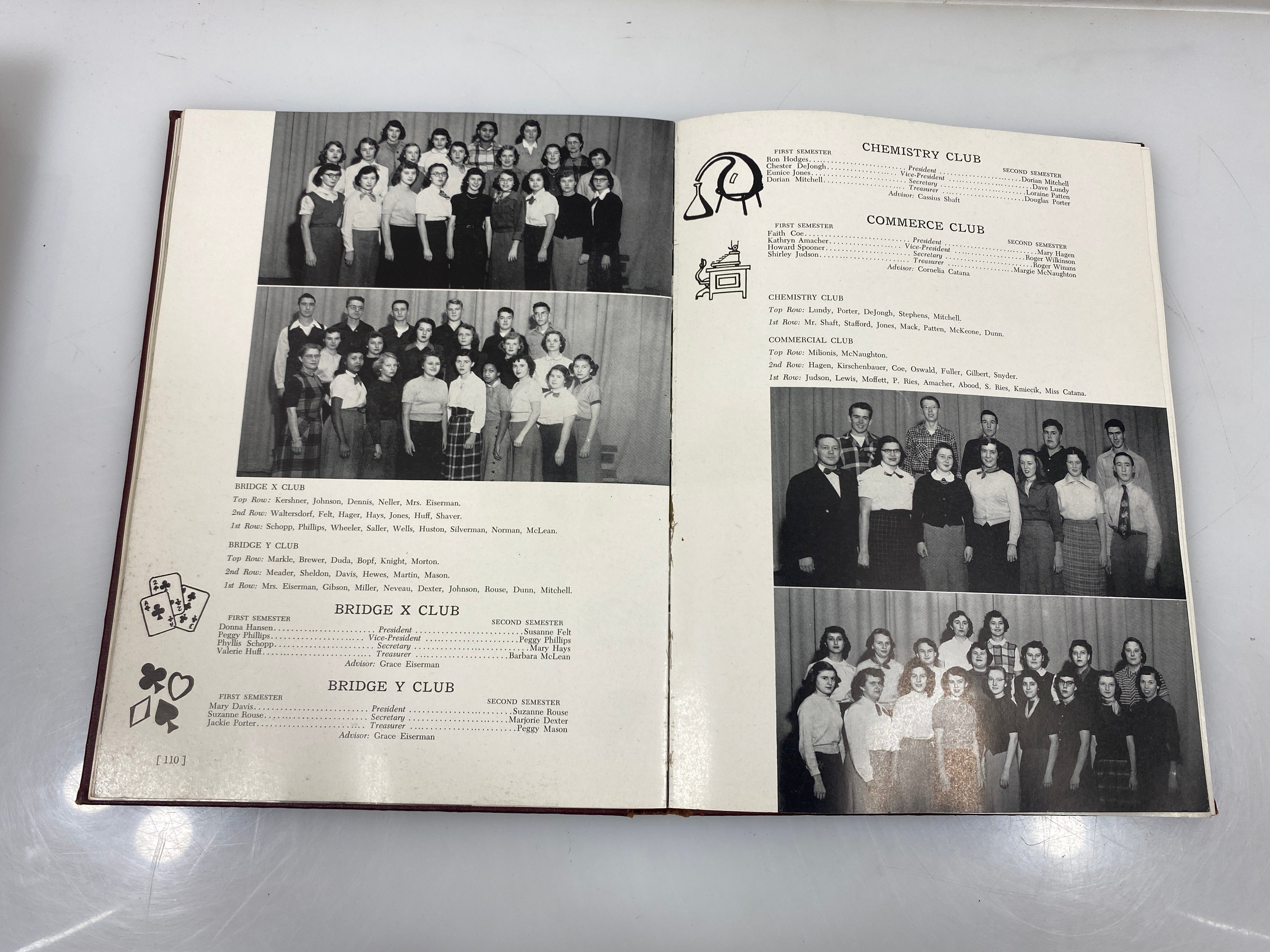 1952'Oracle' Central High School Yearbook Lansing Michigan HC