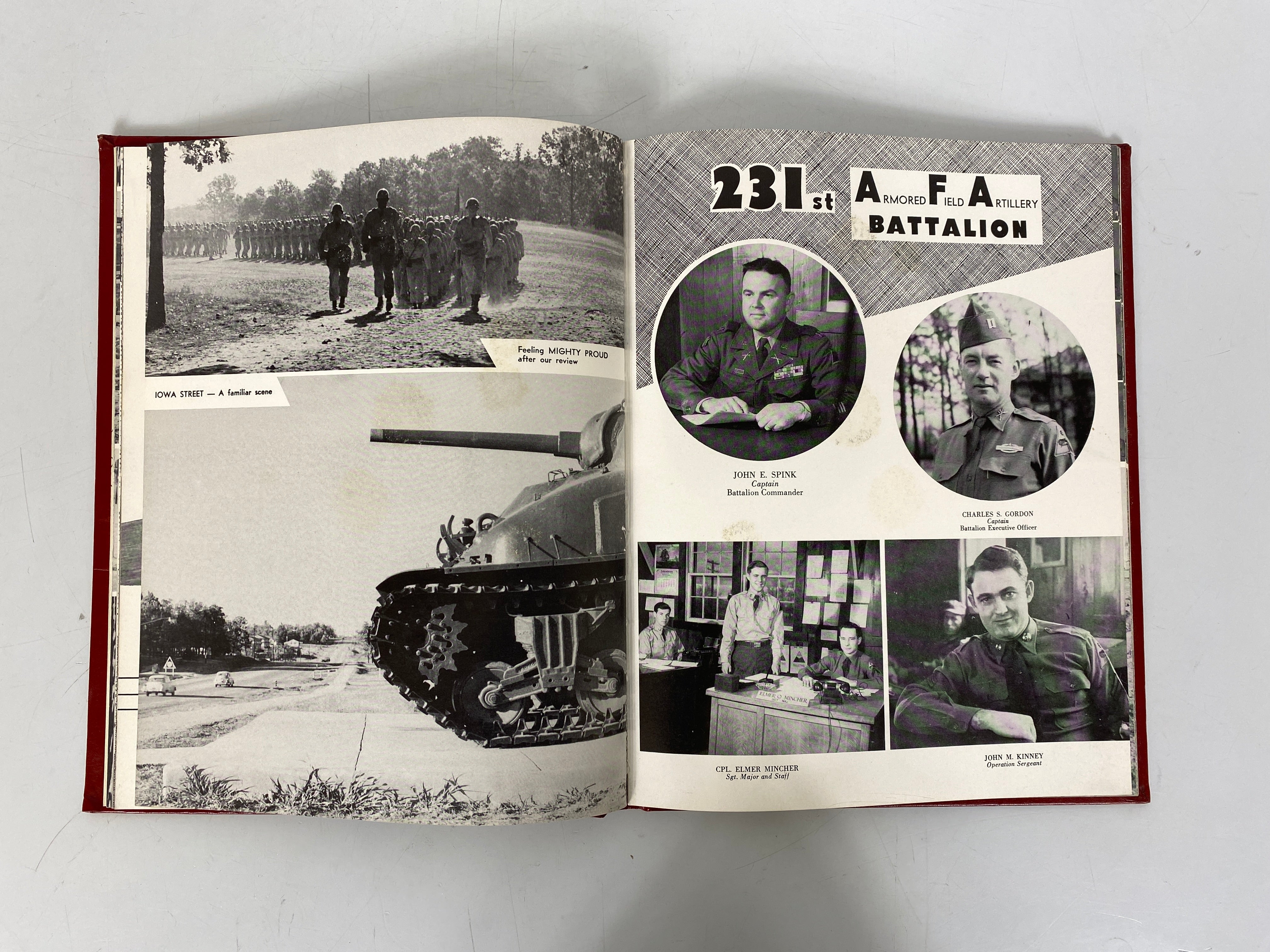 1953 Ft Leonard Wood 6th Armored Division Yearbook 231st AFA