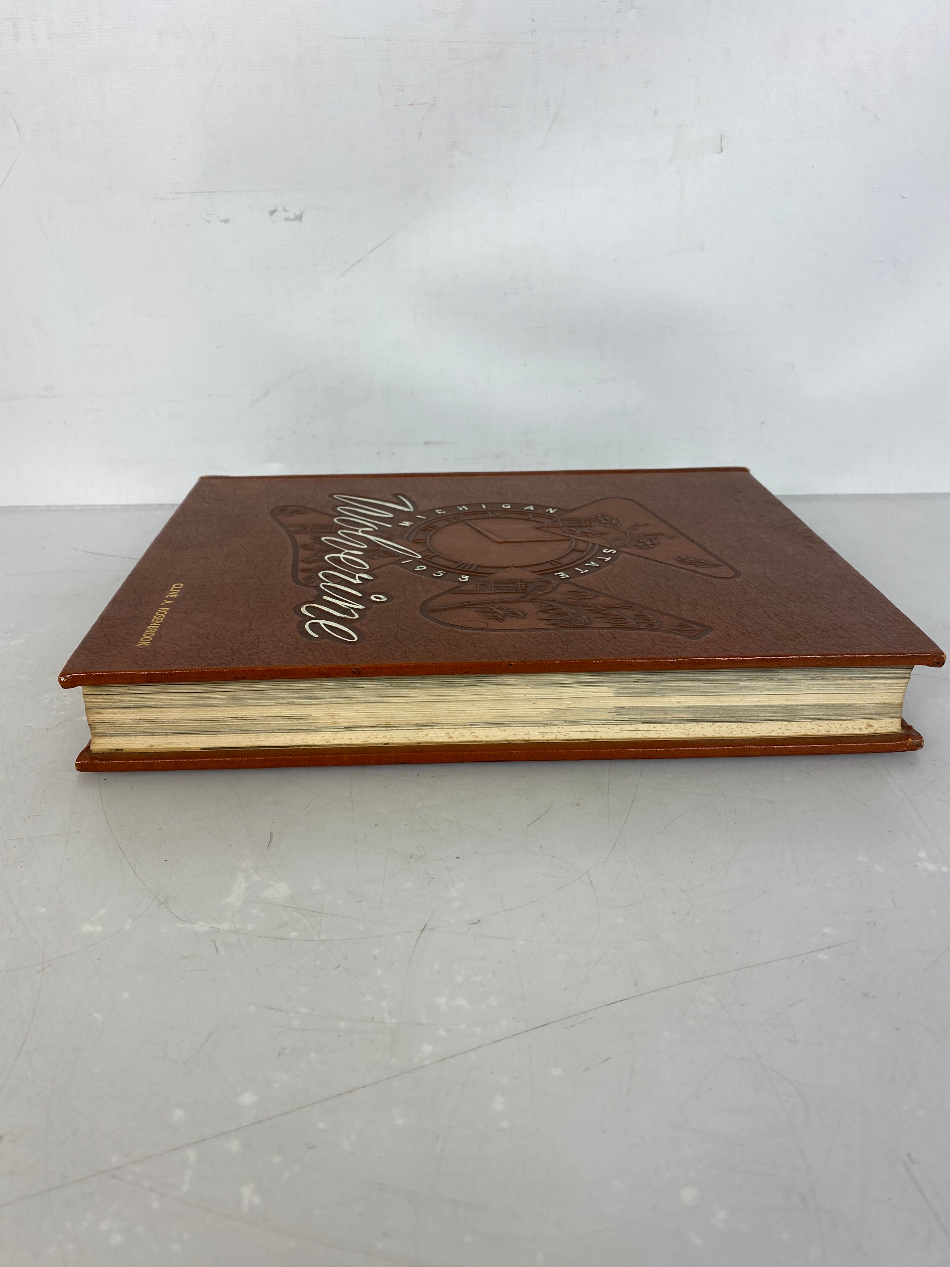 1953 Michigan State College Yearbook Wolverine