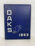 1953 Muskegon Heights High School Yearbook "Oaks" HC