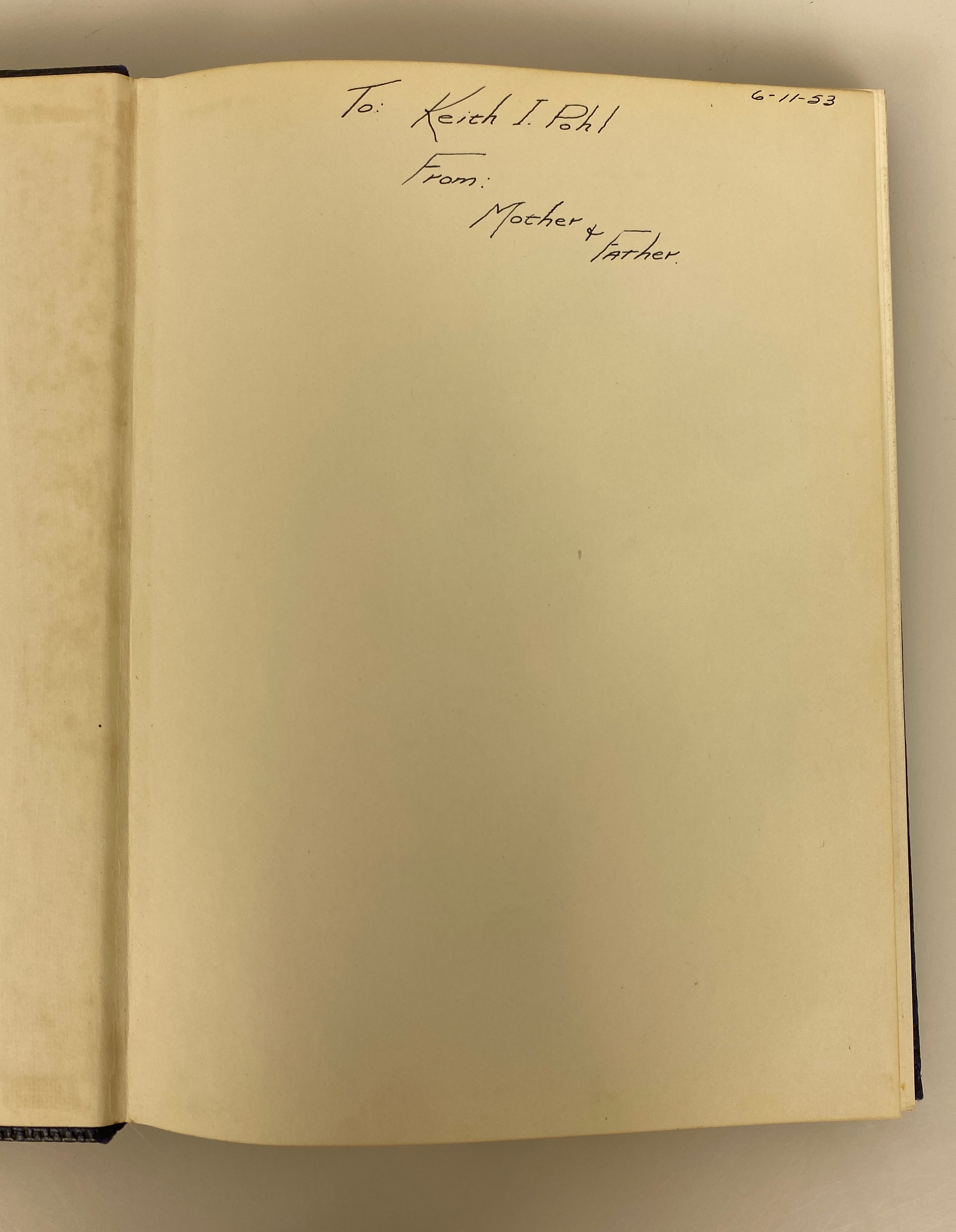 1953 Muskegon Heights High School Yearbook "Oaks" HC