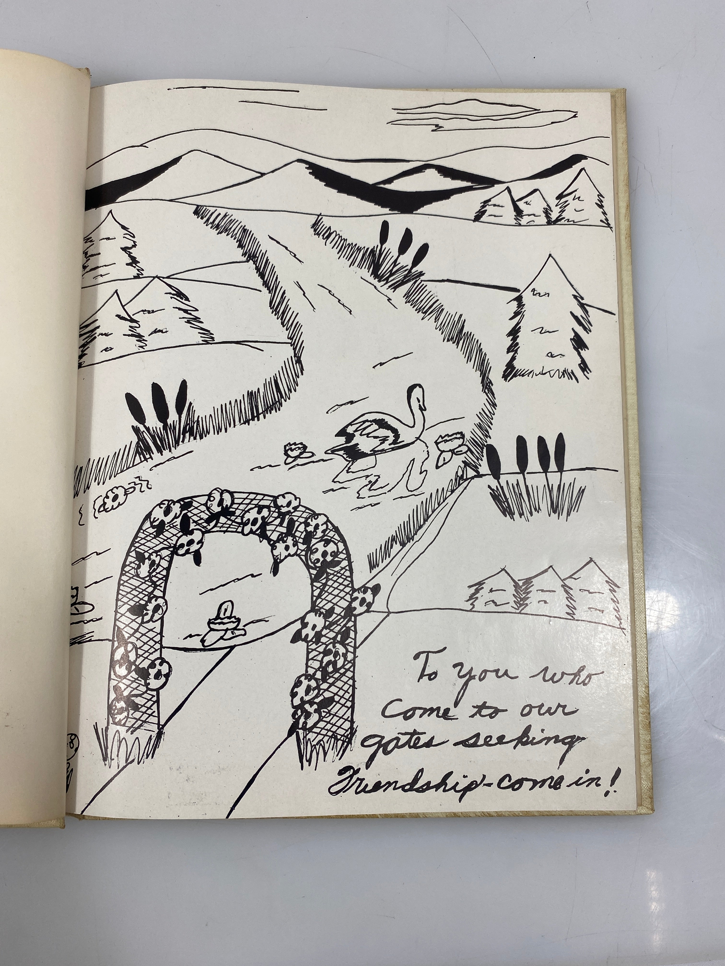 1953 "The Gem" Dimondale Schools Yearbook Dimondale, MI HC