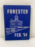 1954 Forest Park High School Yearbook Baltimore Maryland HC