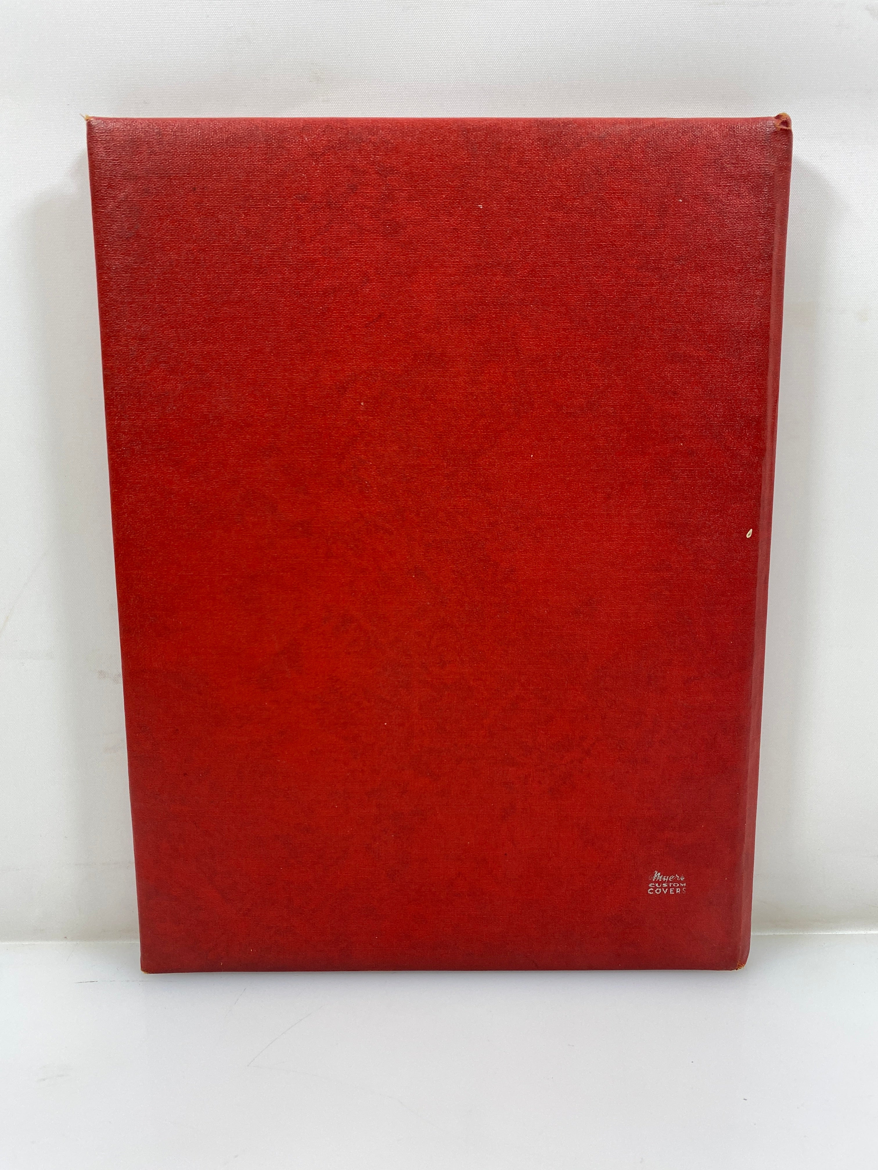 1954 "The Cardinal" Millington High School Yearbook Millington MI HC