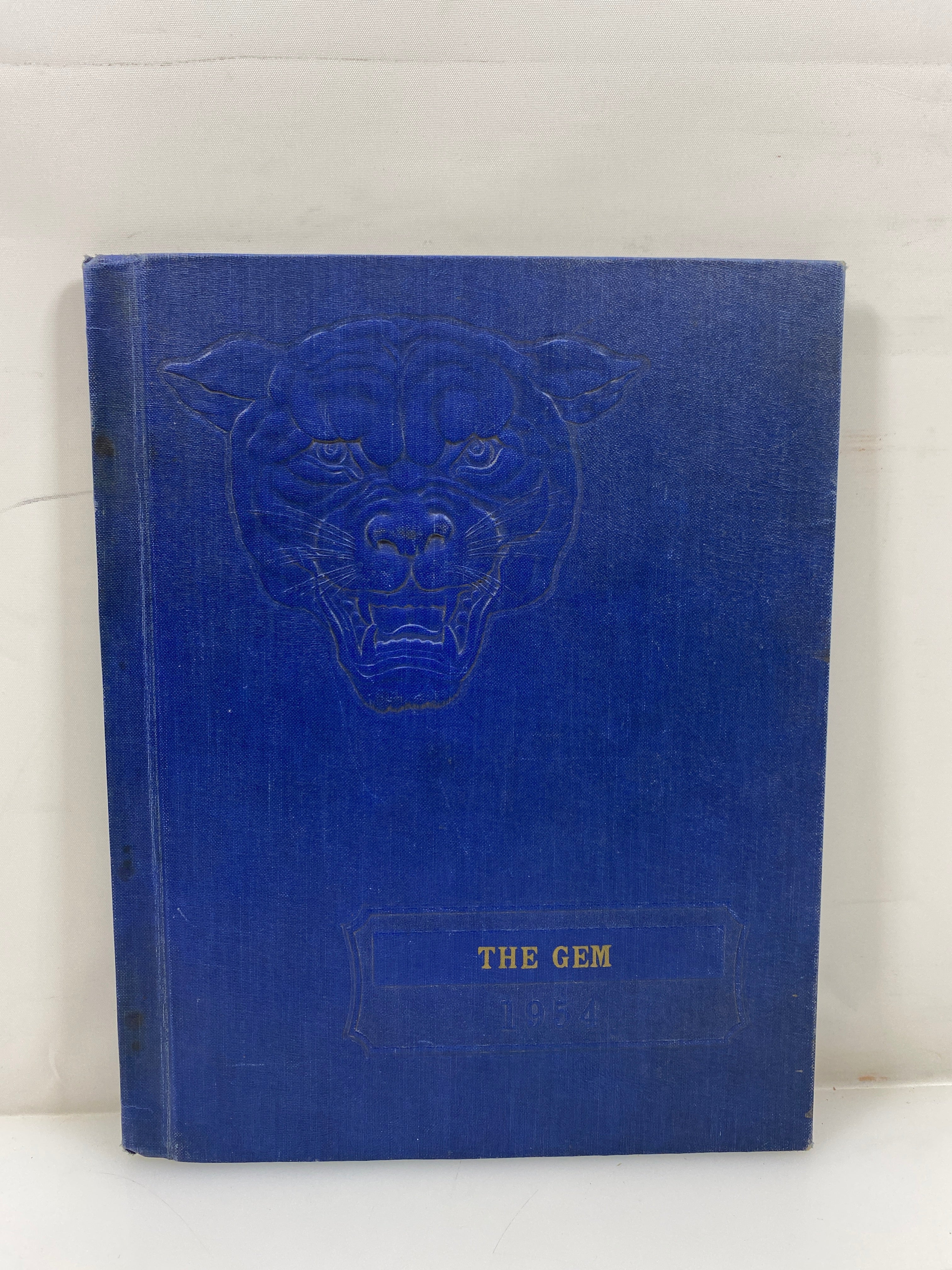 1954 "The Gem" Dimondale Schools Yearbook Dimondale, MI HC