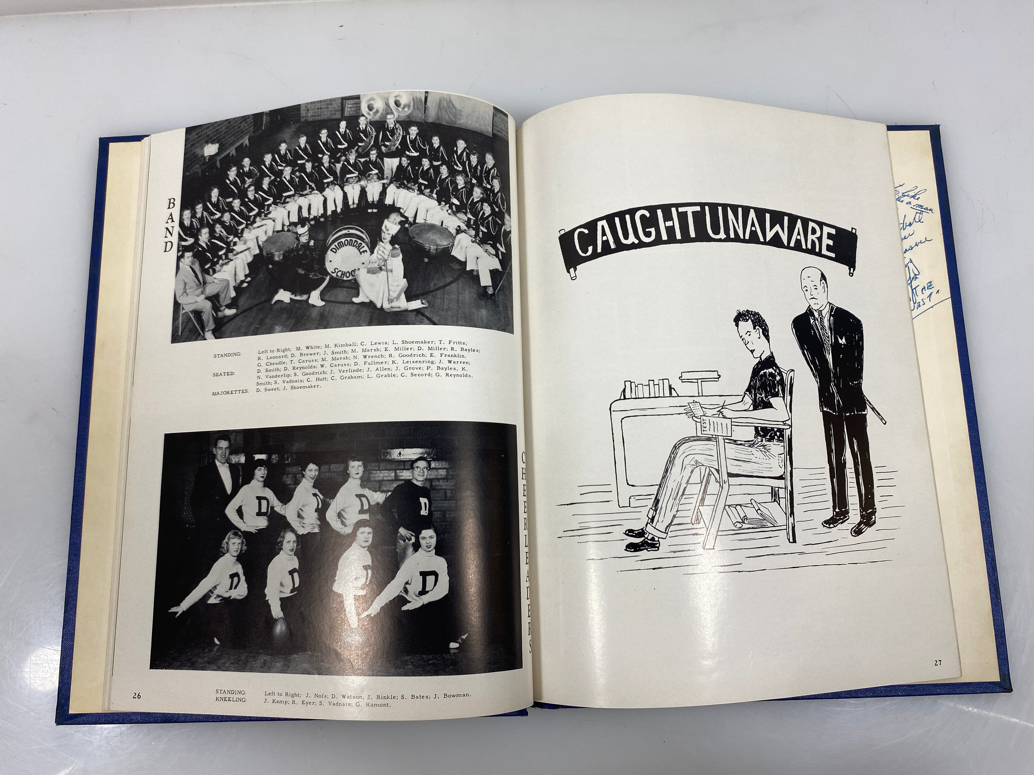 1954 "The Gem" Dimondale Schools Yearbook Dimondale, MI HC