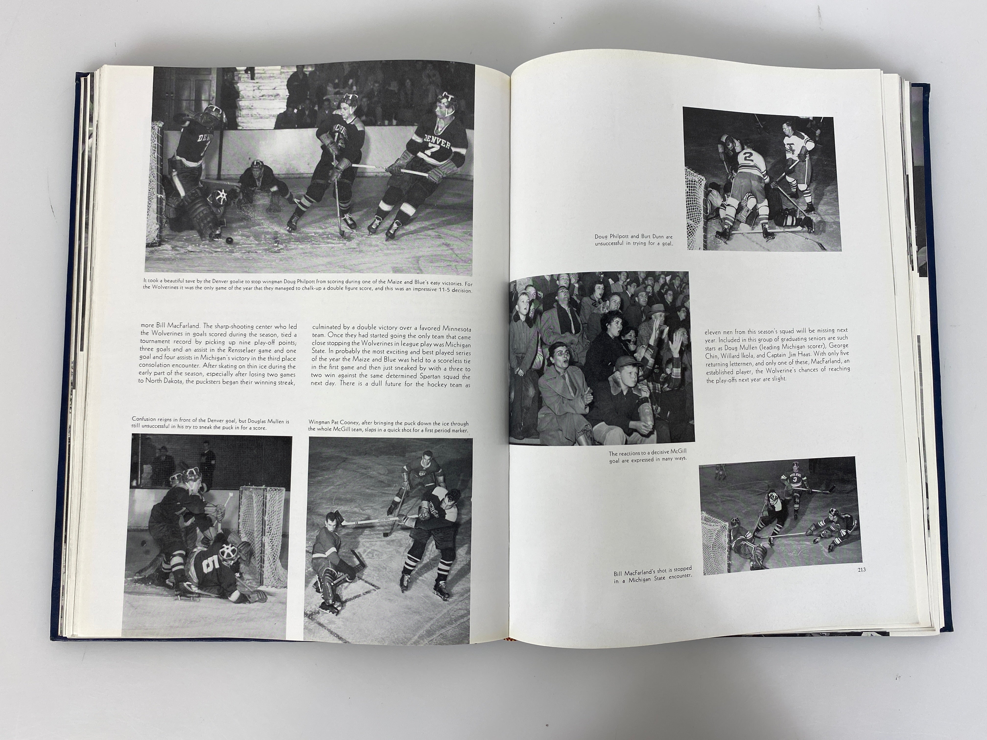 1954 University of Michigan Yearbook "Michiganensian" HC