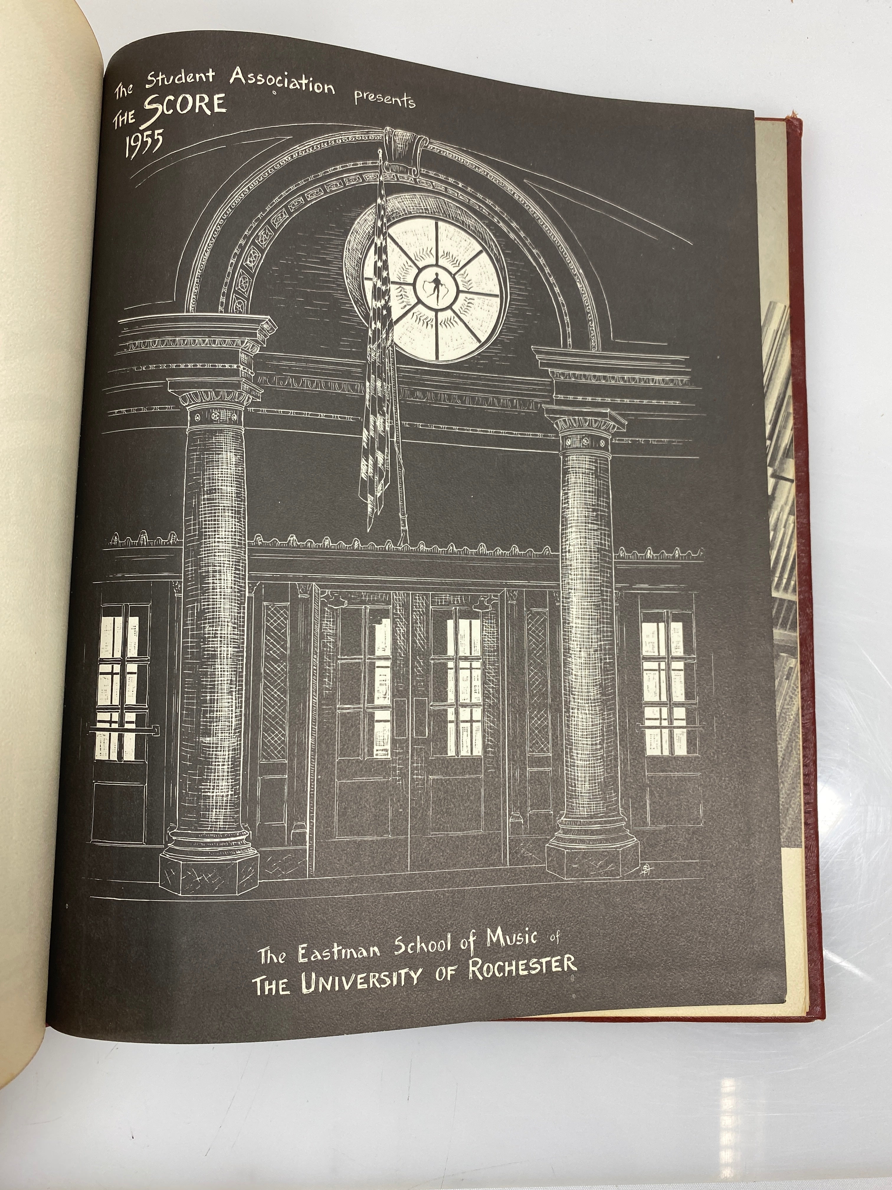 1955 Eastman School of Music/University of Rochester Yearbook "The Score" HC