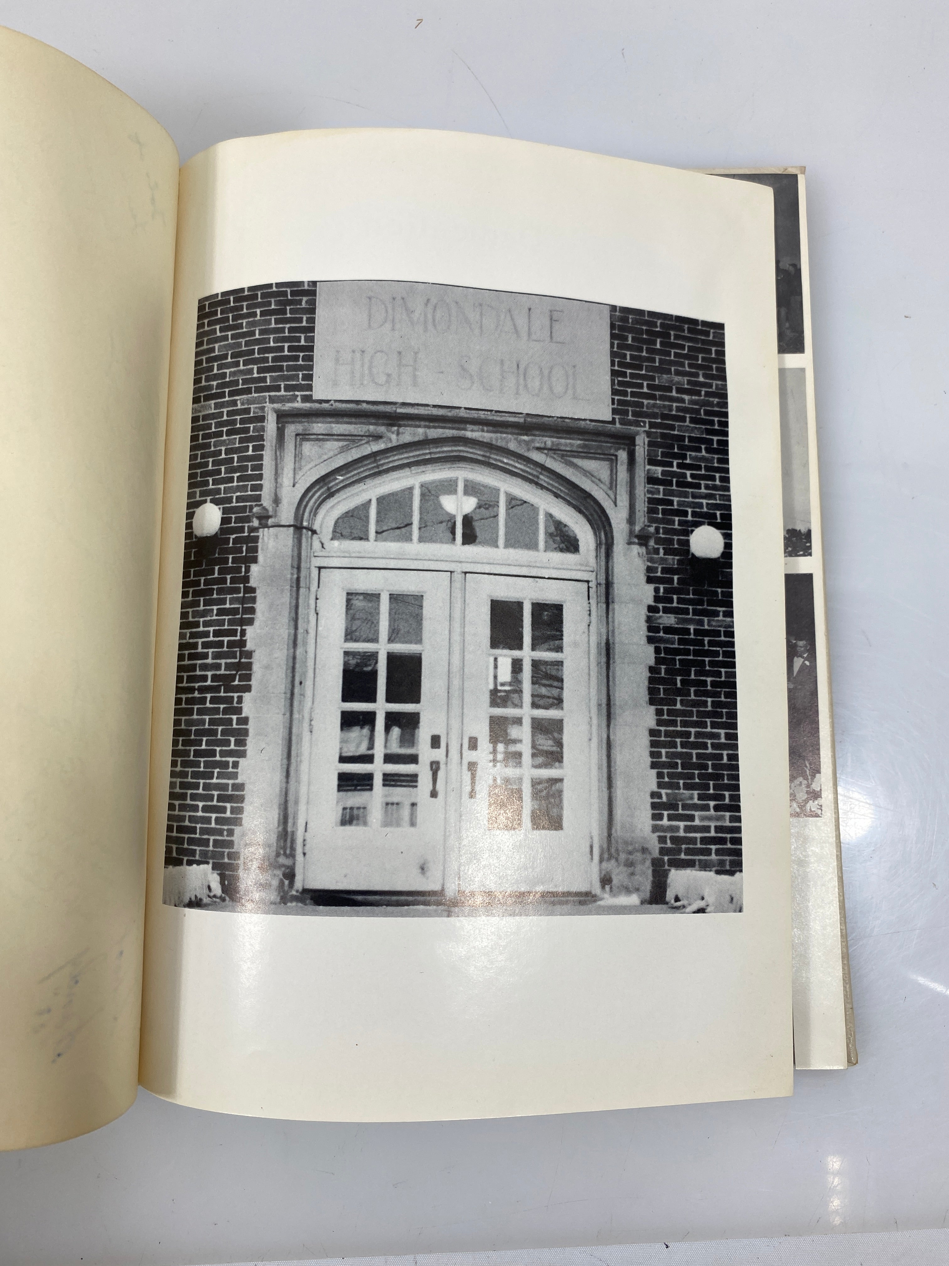 1955 "The Gem" Dimondale Schools Yearbook Dimondale, MI HC
