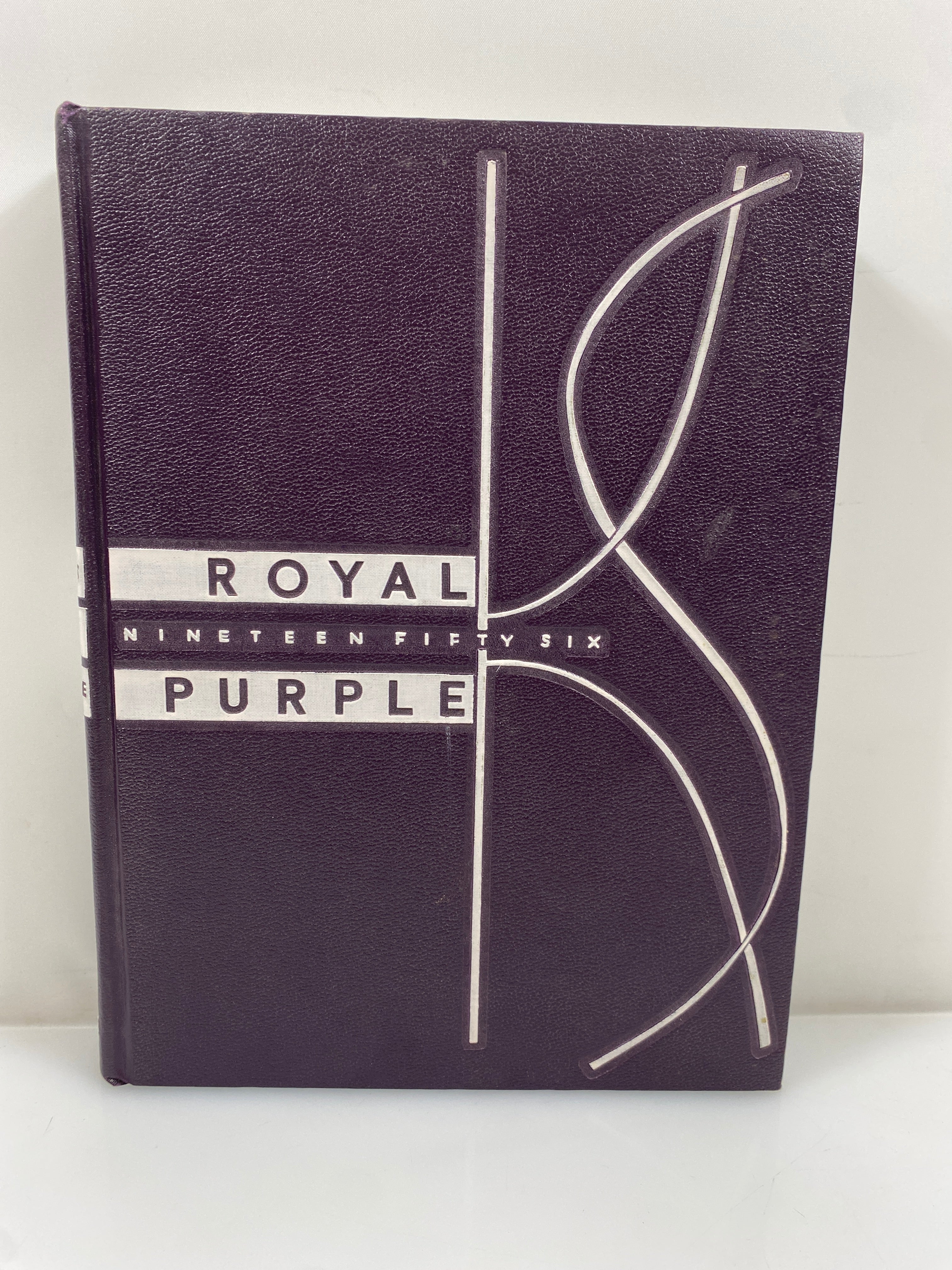 1956 Kansas State College Yearbook "Royal Purple" HC