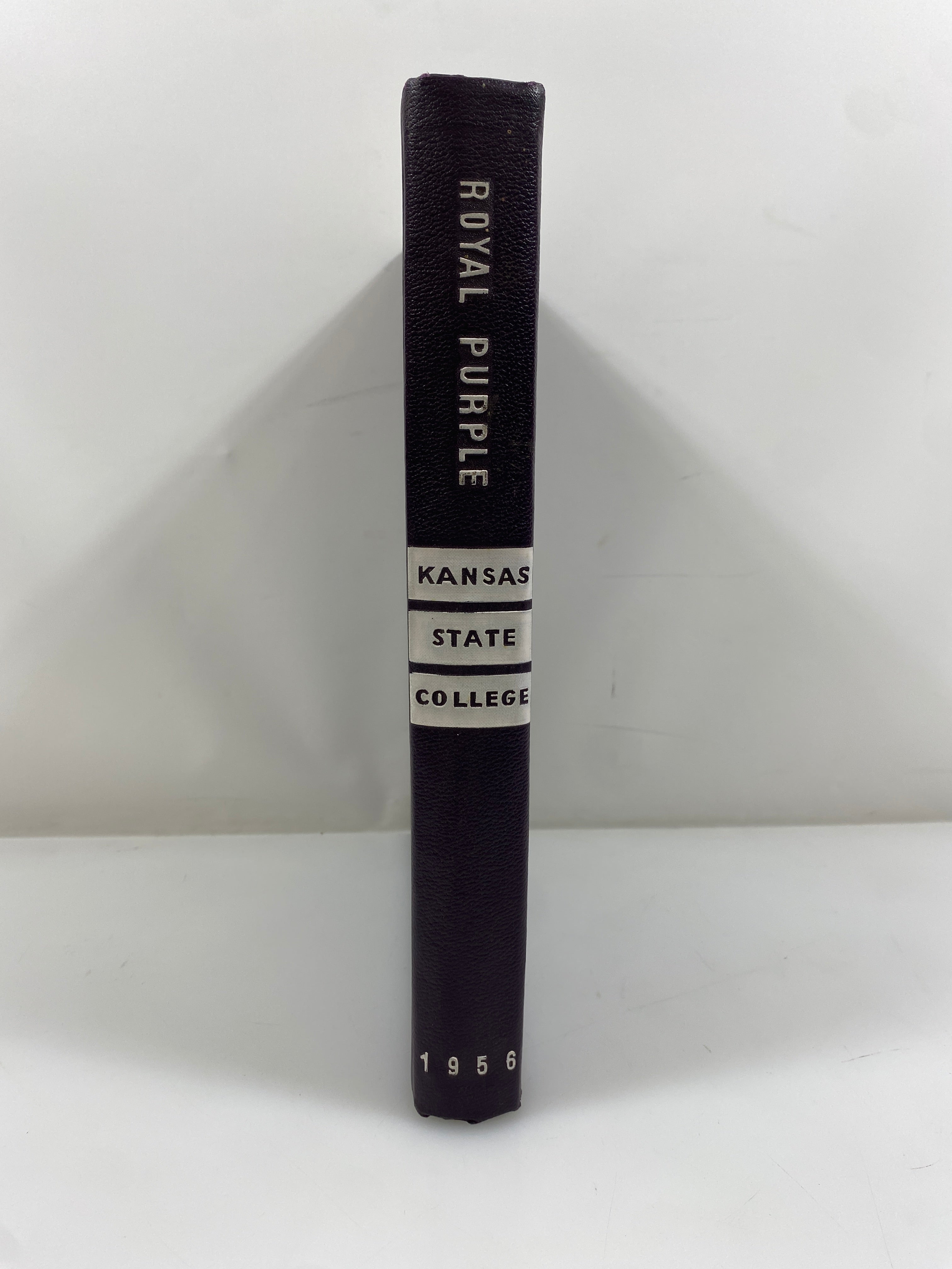 1956 Kansas State College Yearbook "Royal Purple" HC