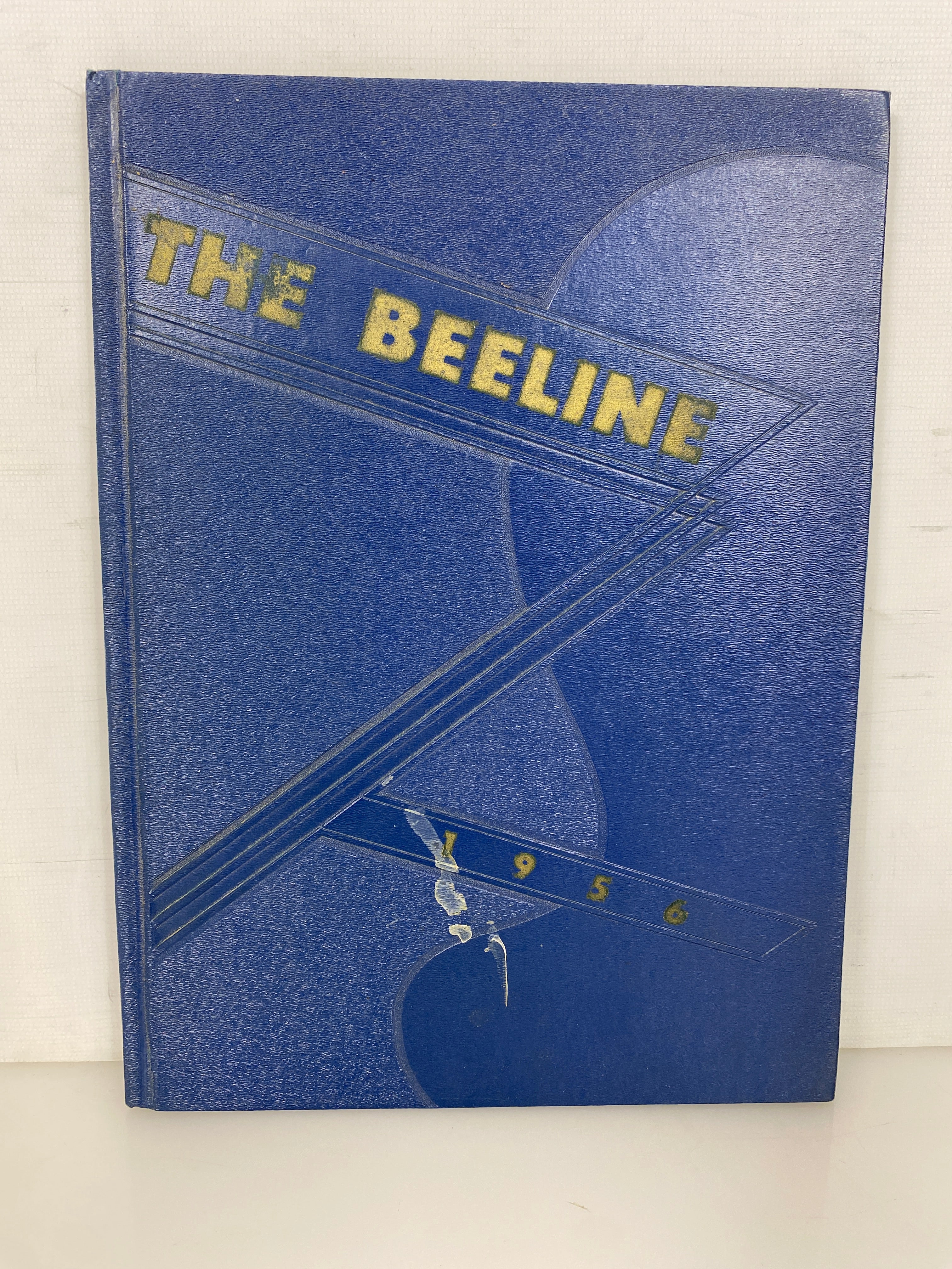 1956 North Huron High School Yearbook "Beeline" Kinde Michigan HC