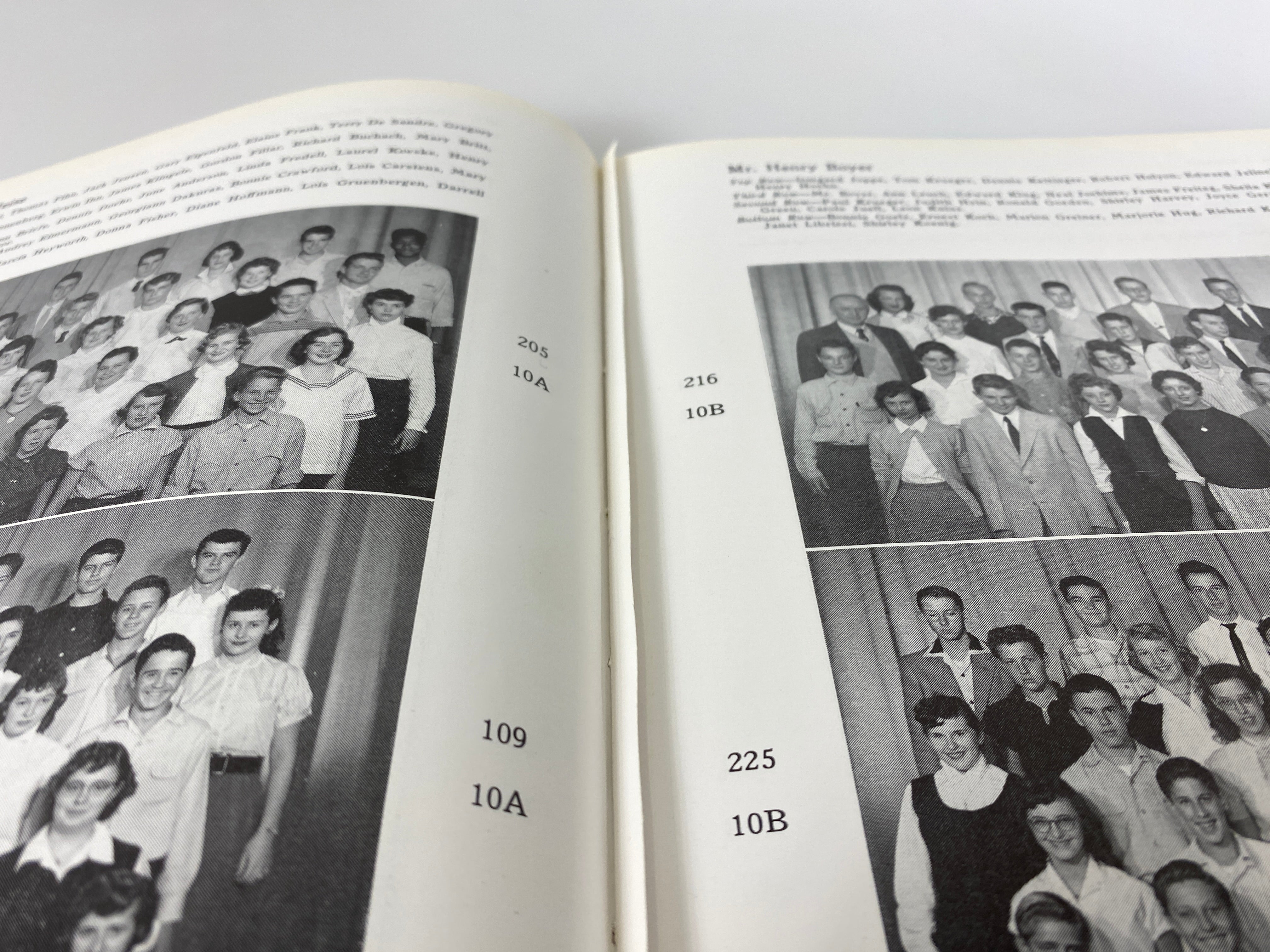 1956 Rufus King High School Yearbook "King's Crown" Milwaukee WI HC