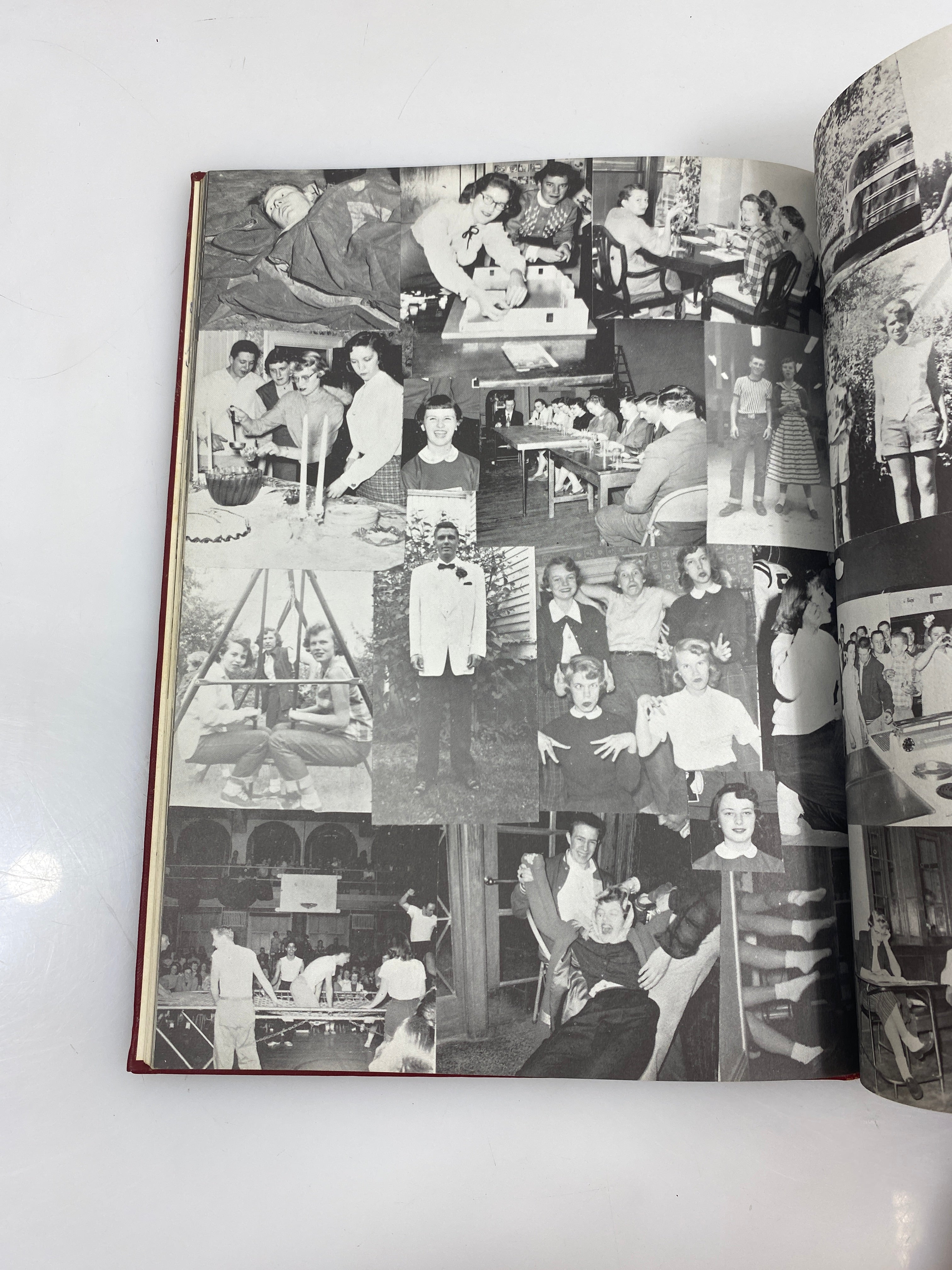 1956 "The Juliet" Romeo High School Yearbook Romeo MI HC