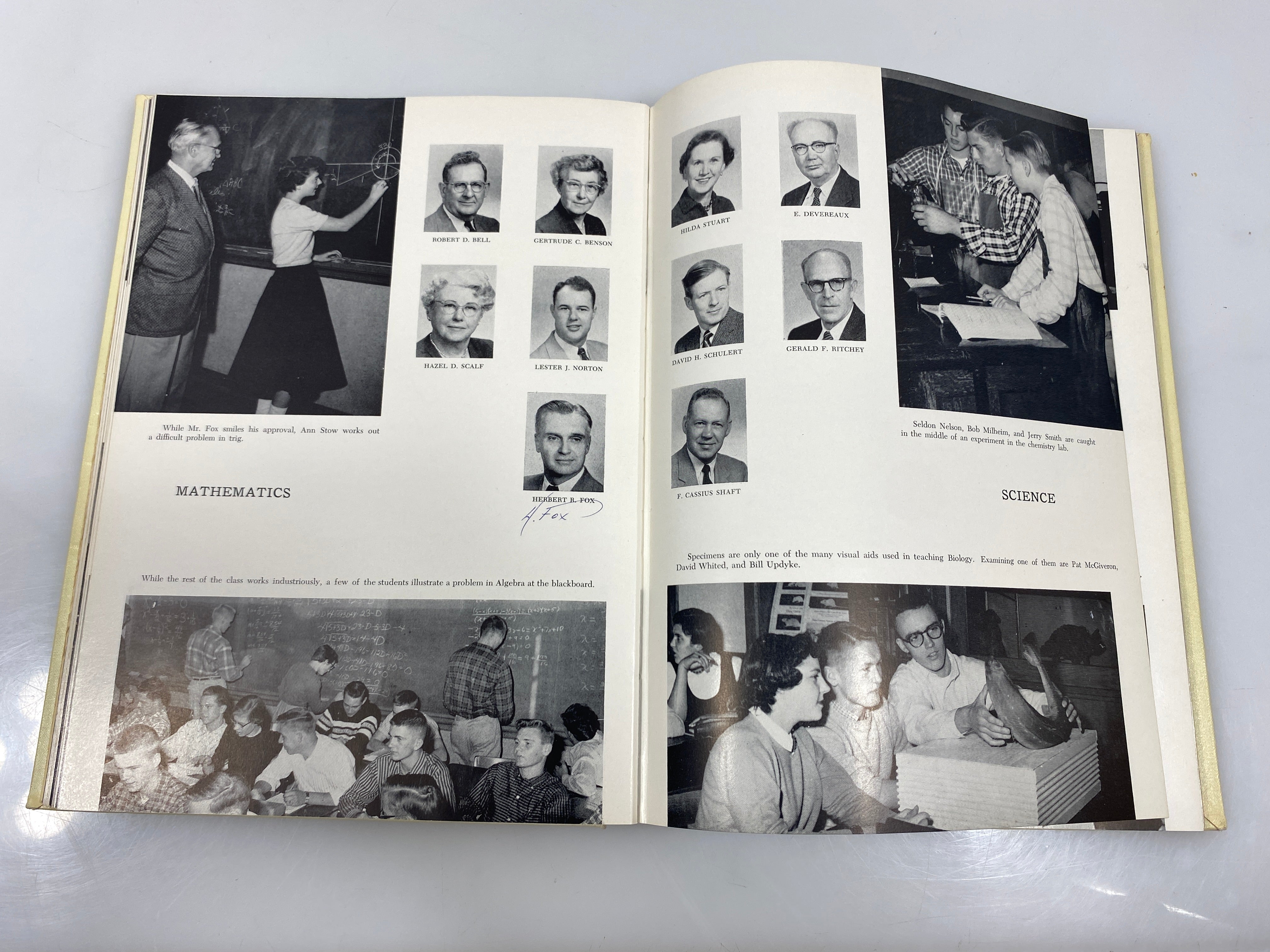 1957 'Oracle' Central High School Yearbook Lansing Michigan HC