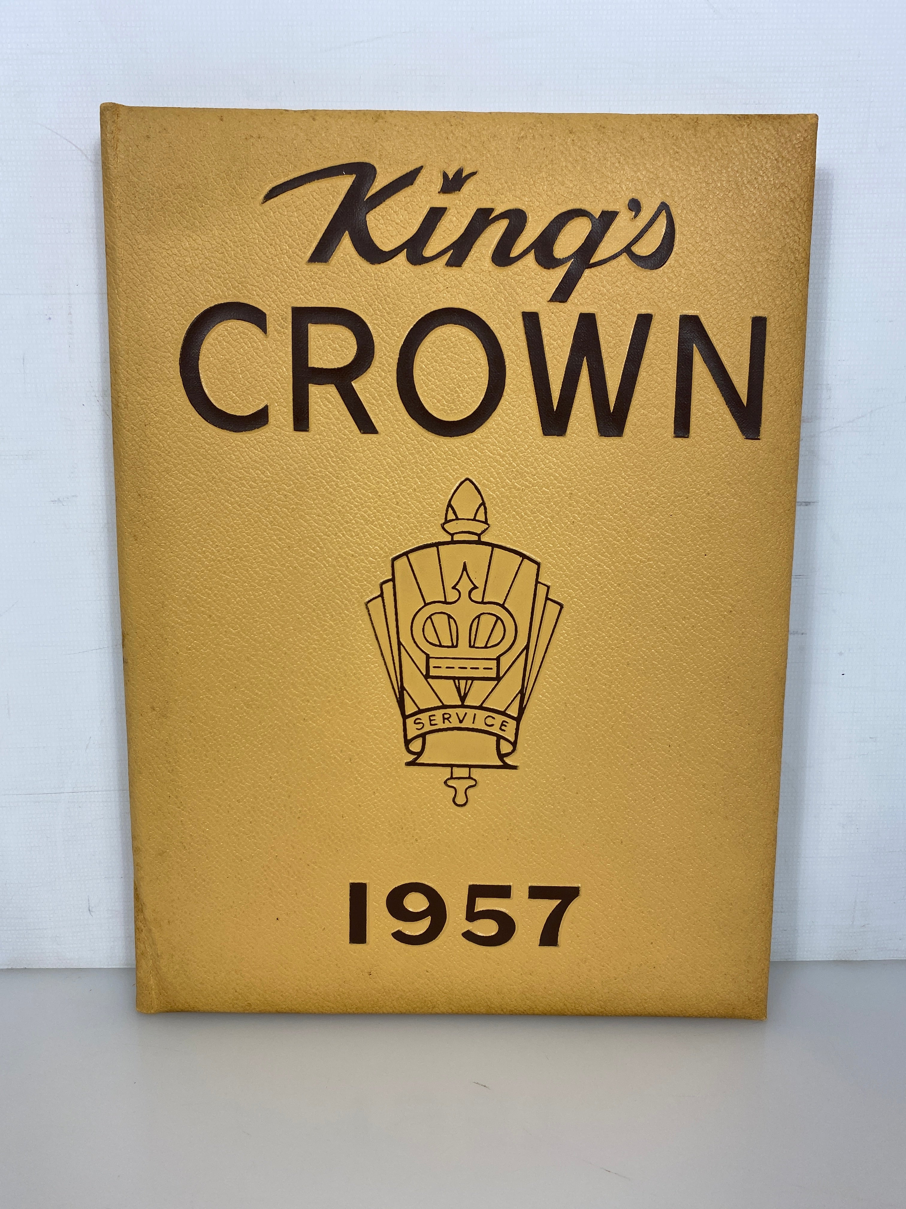 1957 Rufus King High School "King's Crown" Yearbook Milwaukee WI HC